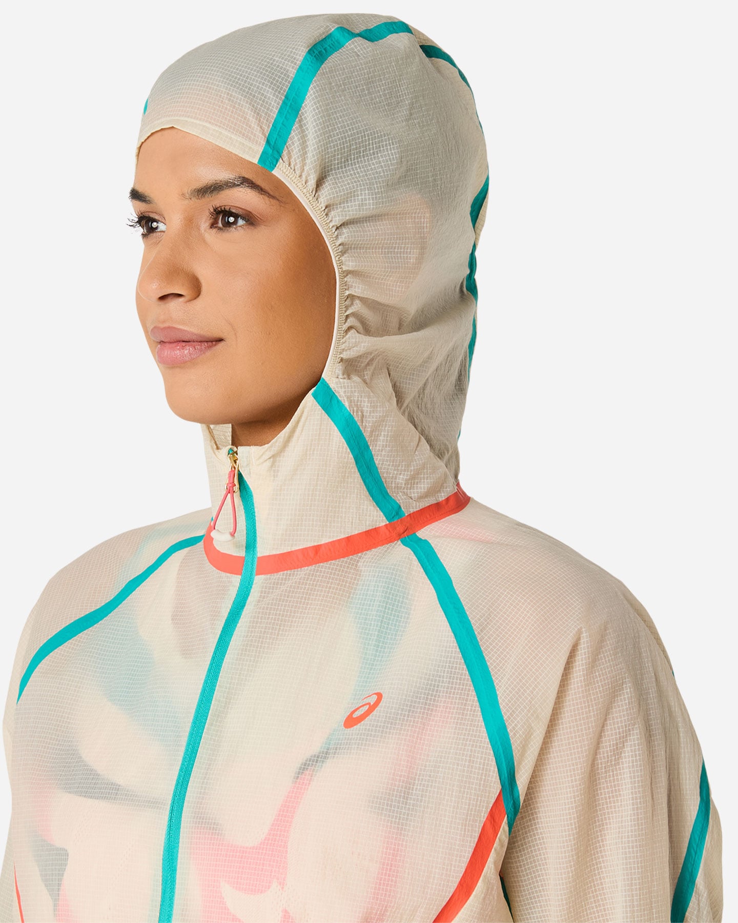 Giacca running ASICS KUMADORI ROAD PACKABLE W - Color mix - 4 | Cisalfa Sport