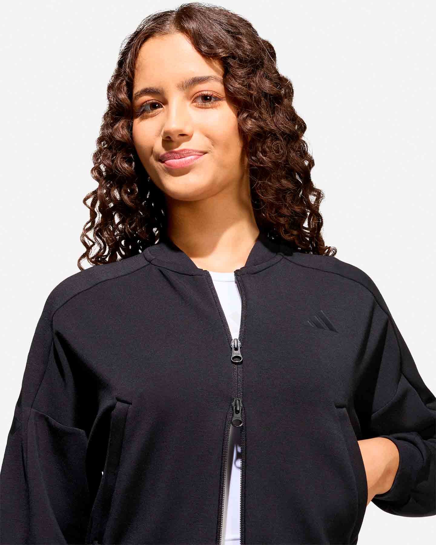 Felpa ADIDAS FUTURE ICONS 3STRIPES JR - Nero - 4 | Cisalfa Sport