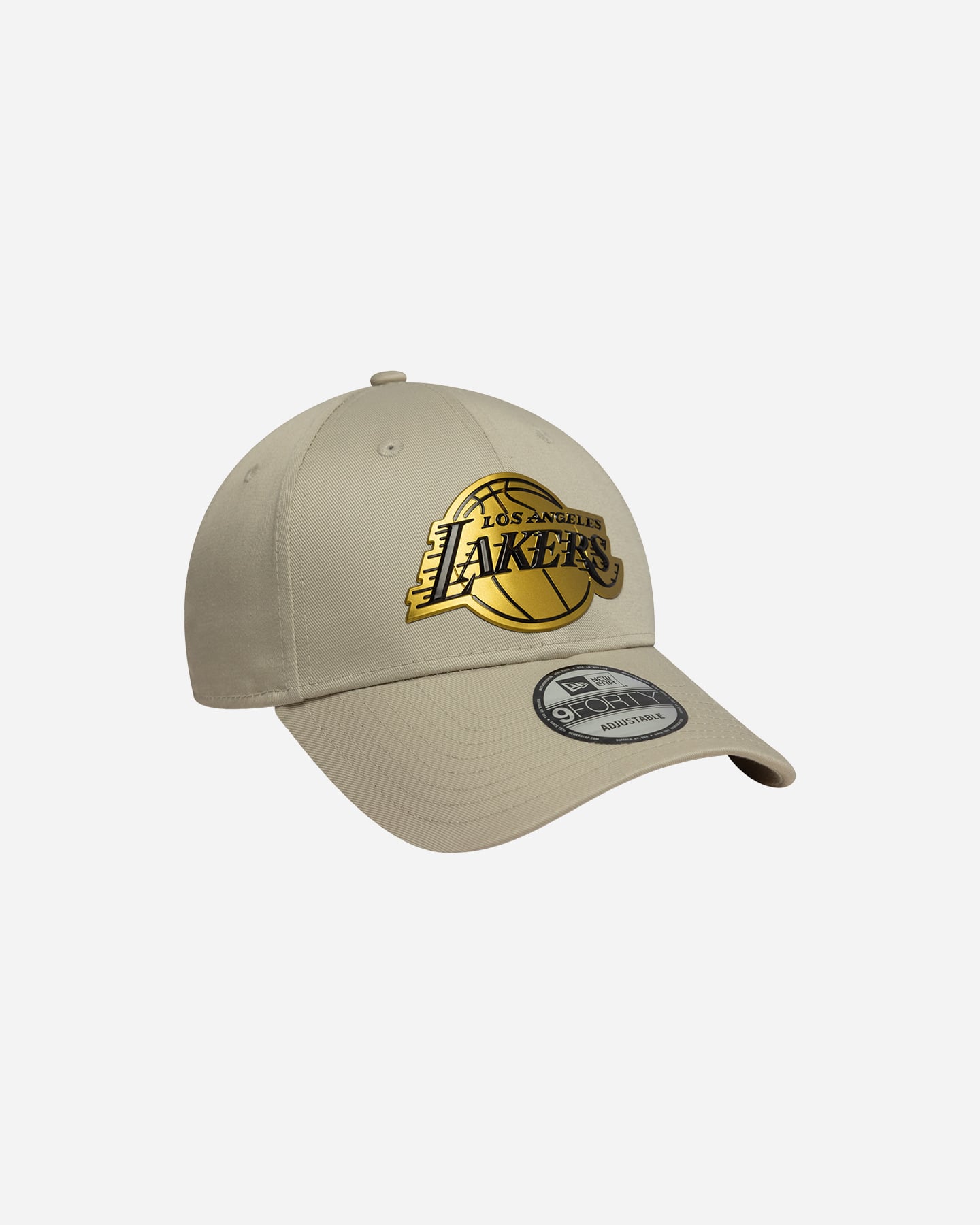 Cappellino NEW ERA 9FORTY LA LAKERS NBA METALLIC  - Beige - 2 | Cisalfa Sport
