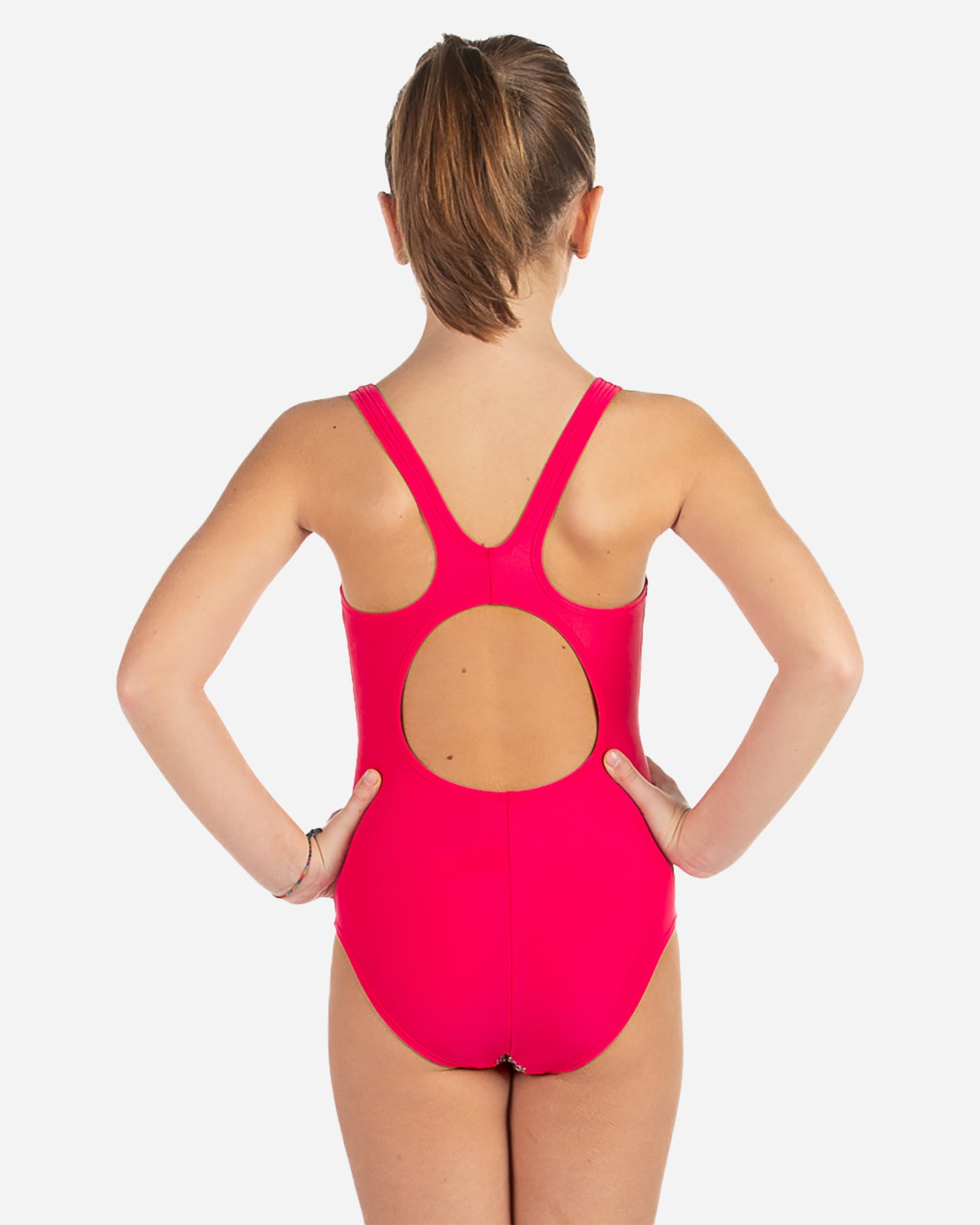 Costume piscina AQUARAPID LAYLA JR - Rosa - 3 | Cisalfa Sport