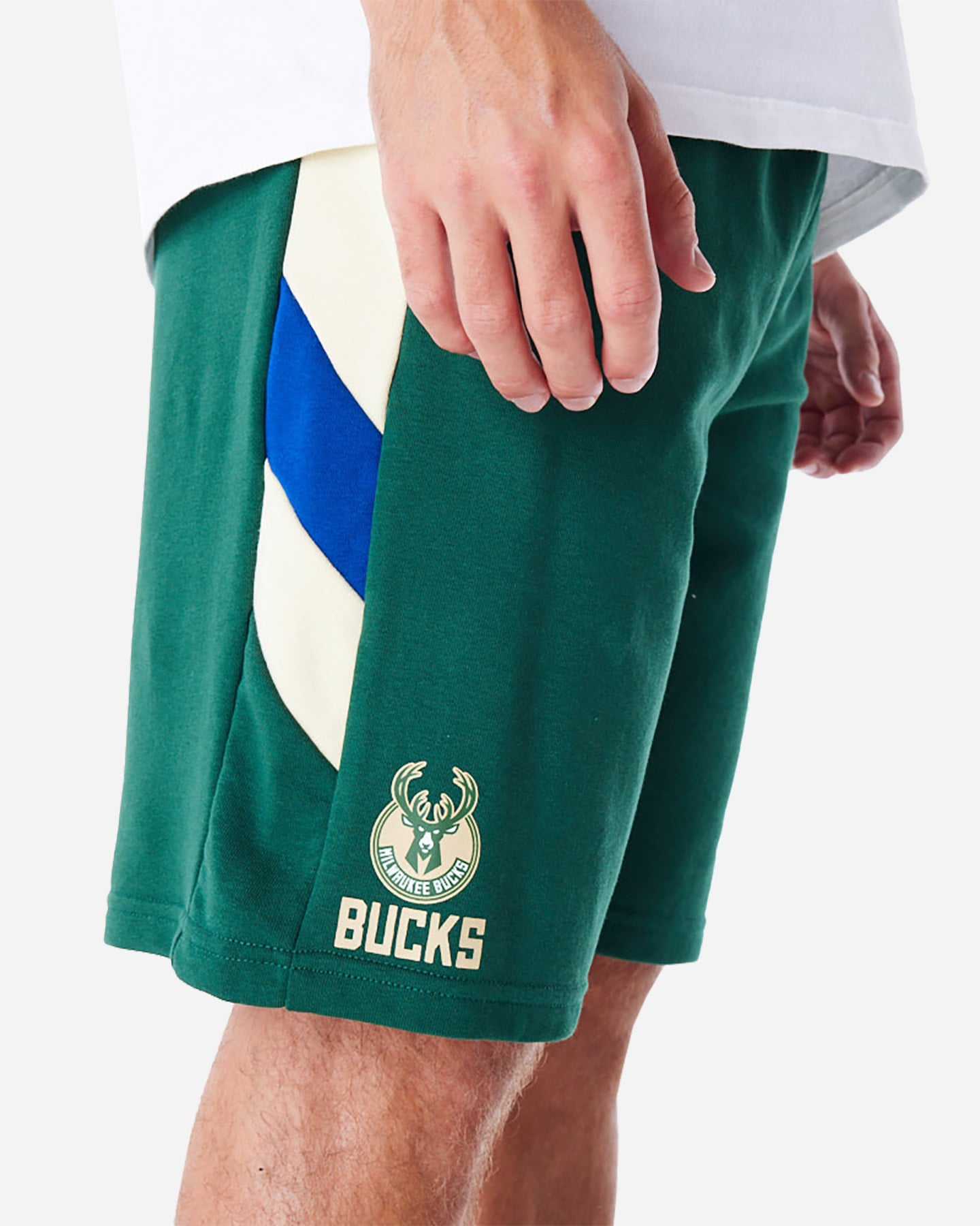 Shorts nba NEW ERA PANEL OS BUCKS M - Verde - 4 | Cisalfa Sport