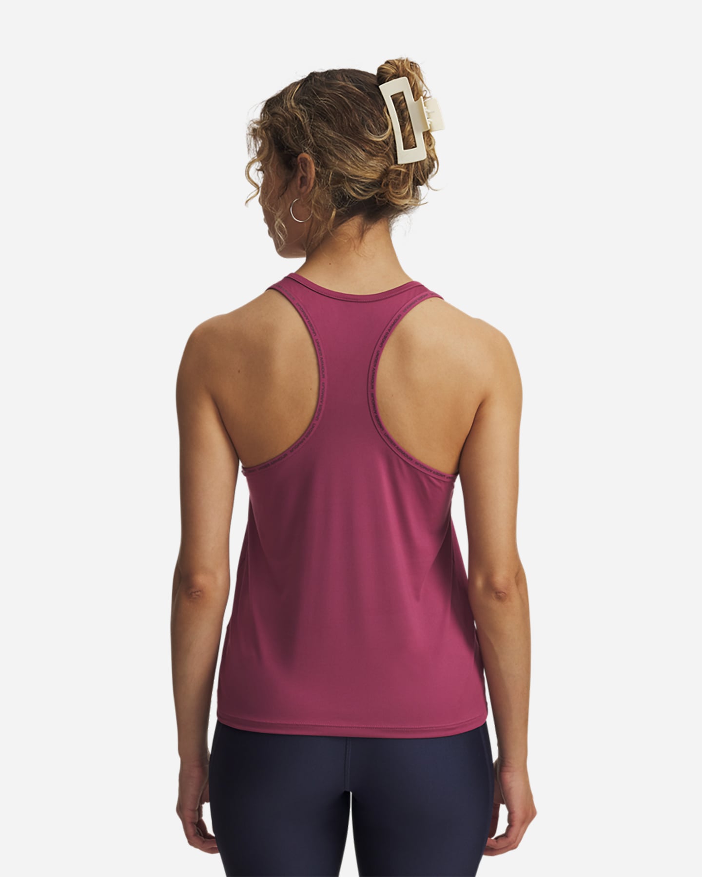 Canotta training UNDER ARMOUR TECH KNOCKOUT W - Fucsia - 1 | Cisalfa Sport