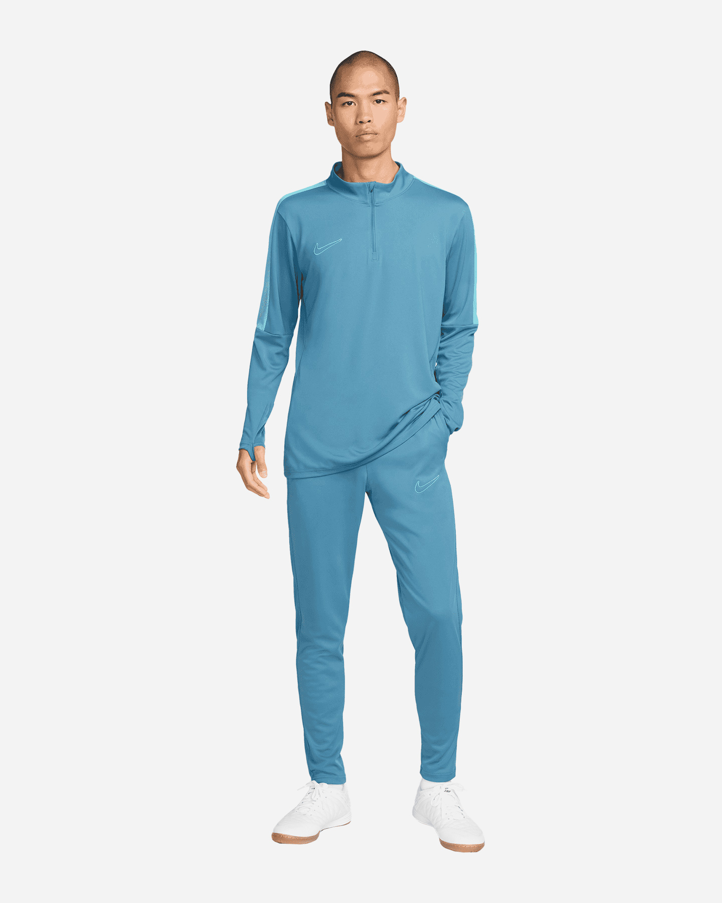 Pantalone NIKE DRI FIT ACADEMY 23 KPZ BR  - Azzurro - 2 | Cisalfa Sport
