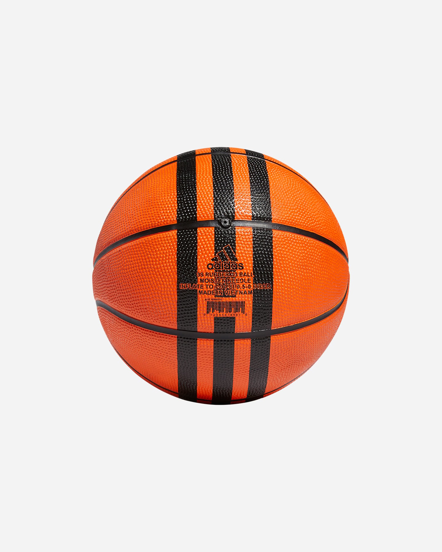 Pallone basket ADIDAS 3S RUBBER X3  - Arancione - 1 | Cisalfa Sport
