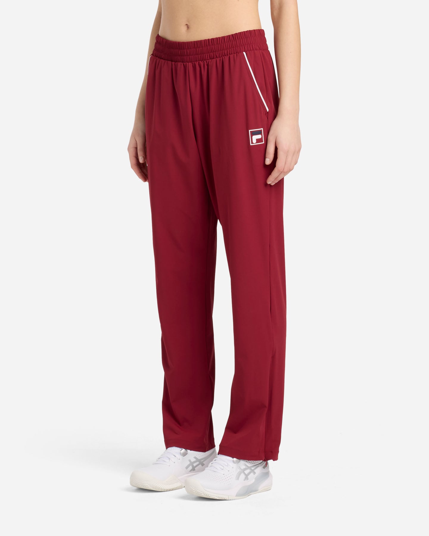 Pantalone tennis FILA COURT LINE W - Rosso - 2 | Cisalfa Sport