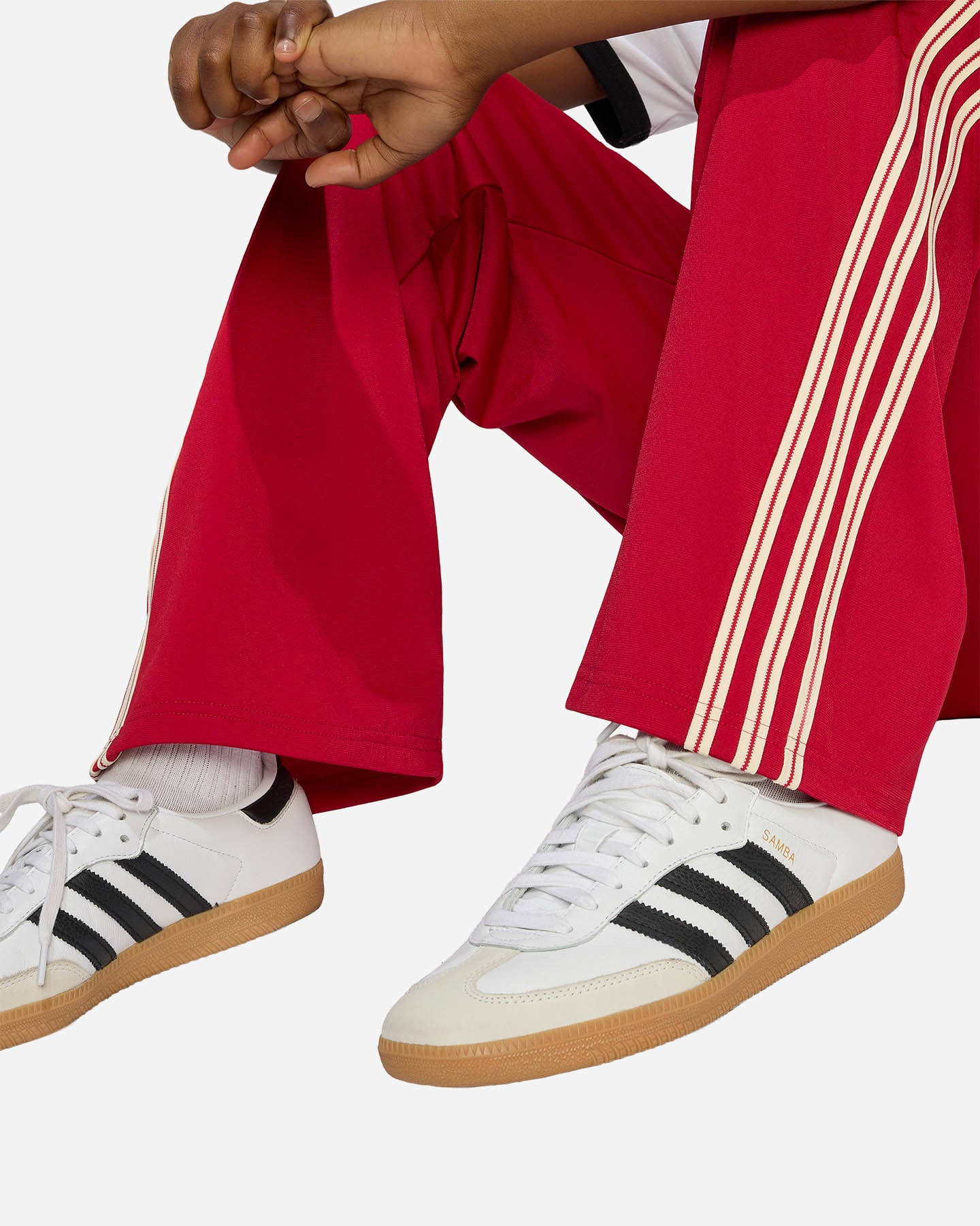 Pantalone ADIDAS FIREBIRD JR - Rosso - 4 | Cisalfa Sport
