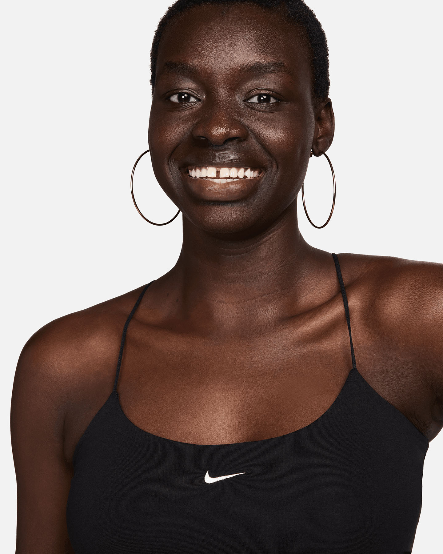 Canotta NIKE SMALL LOGO W - Nero - 3 | Cisalfa Sport