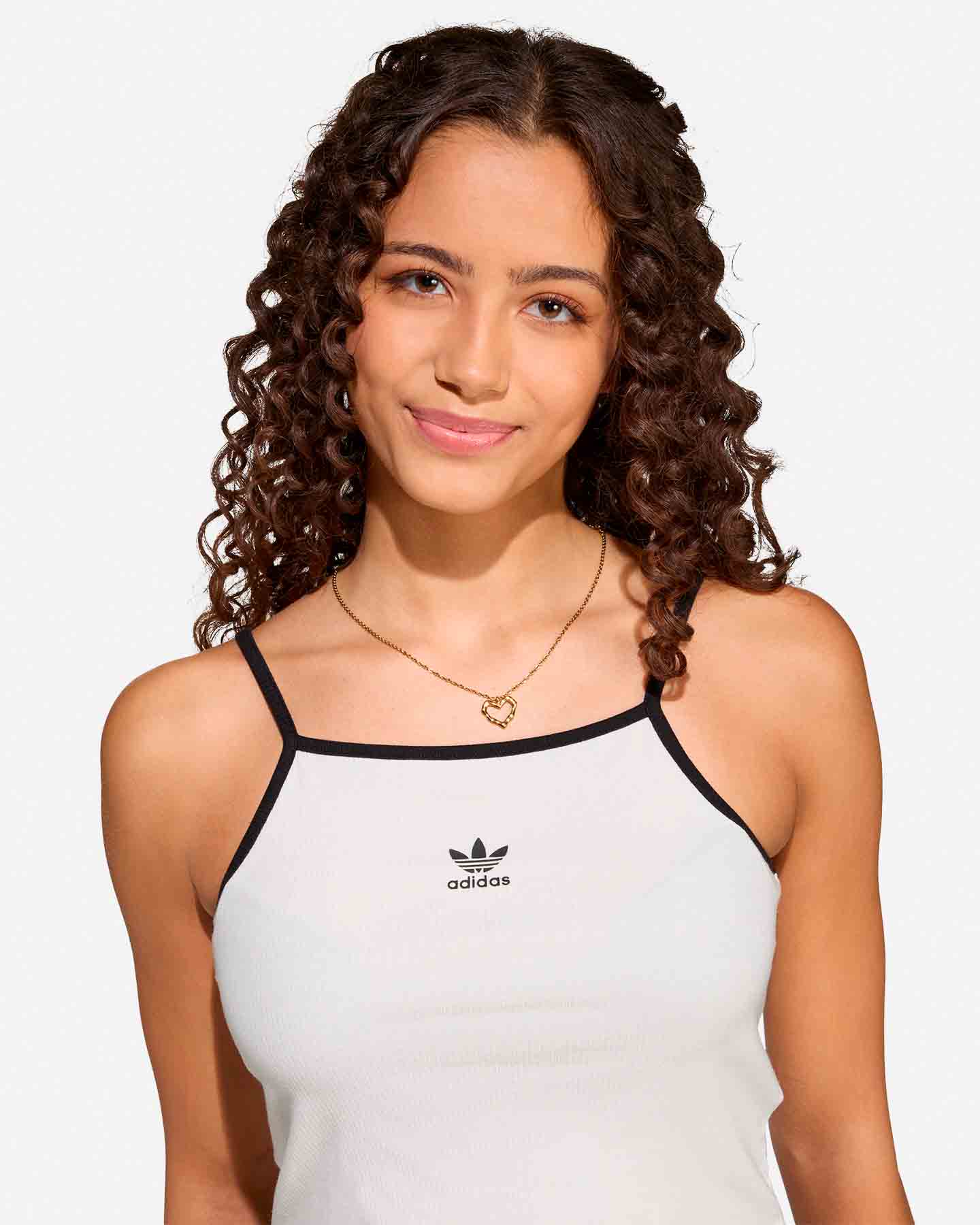 Canotta ADIDAS MINI RIB JR - Bianco - 4 | Cisalfa Sport