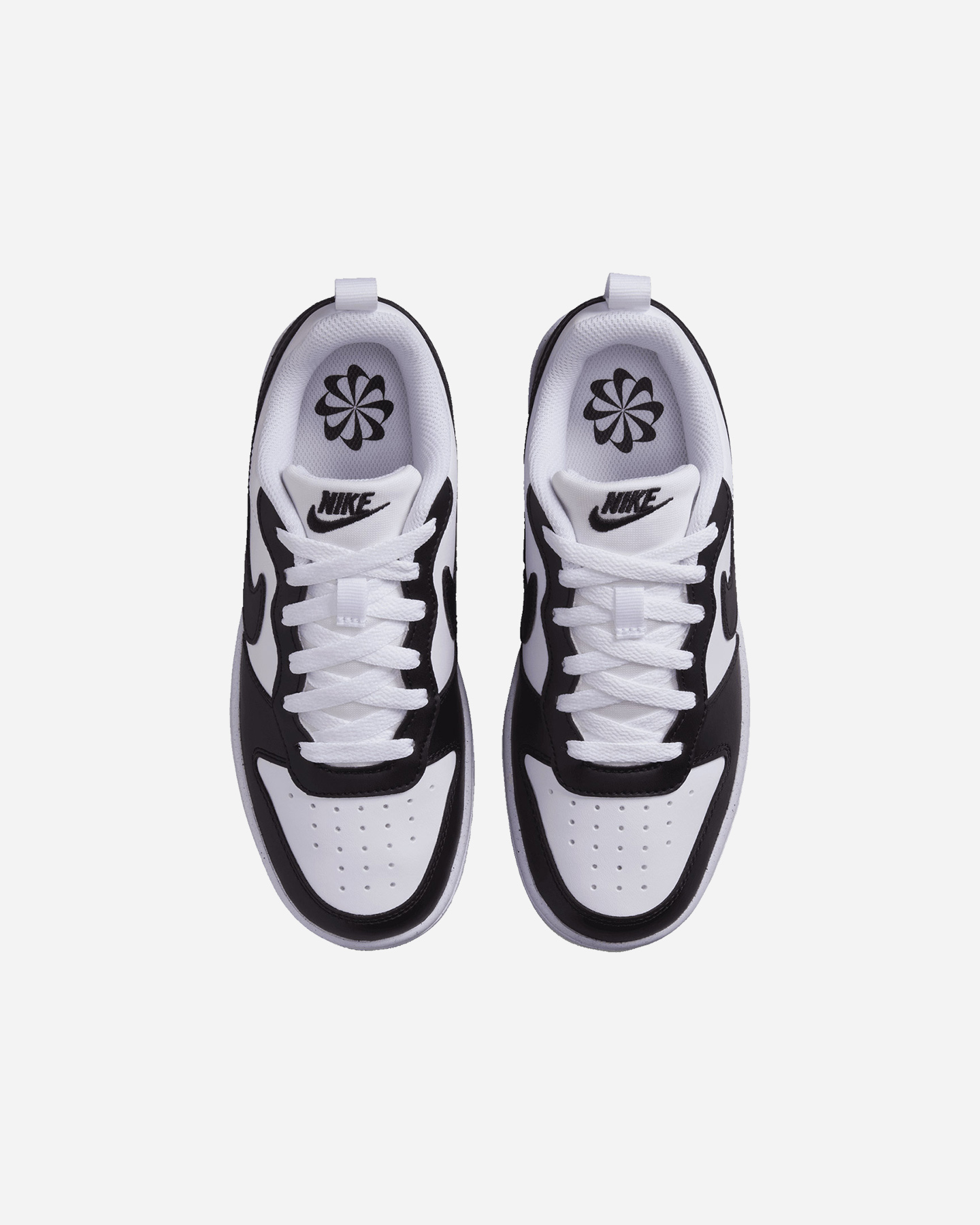 Scarpe sneakers NIKE COURT BOROUGH LOW RECRAFT GS JR - Bianco - 2 | Cisalfa Sport