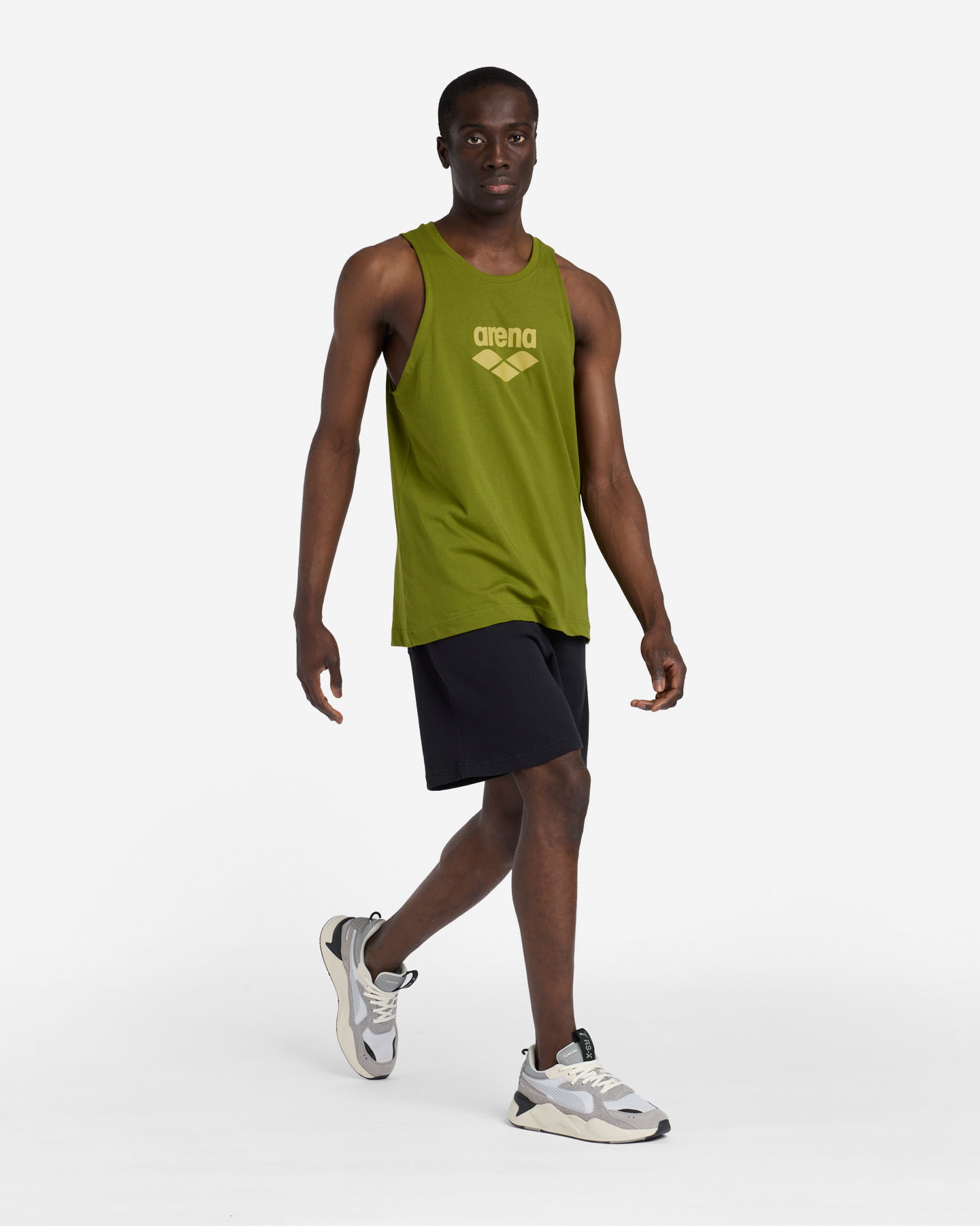 Canotta ARENA ATHLETIC ESSENTIAL M - Verde - 2 | Cisalfa Sport