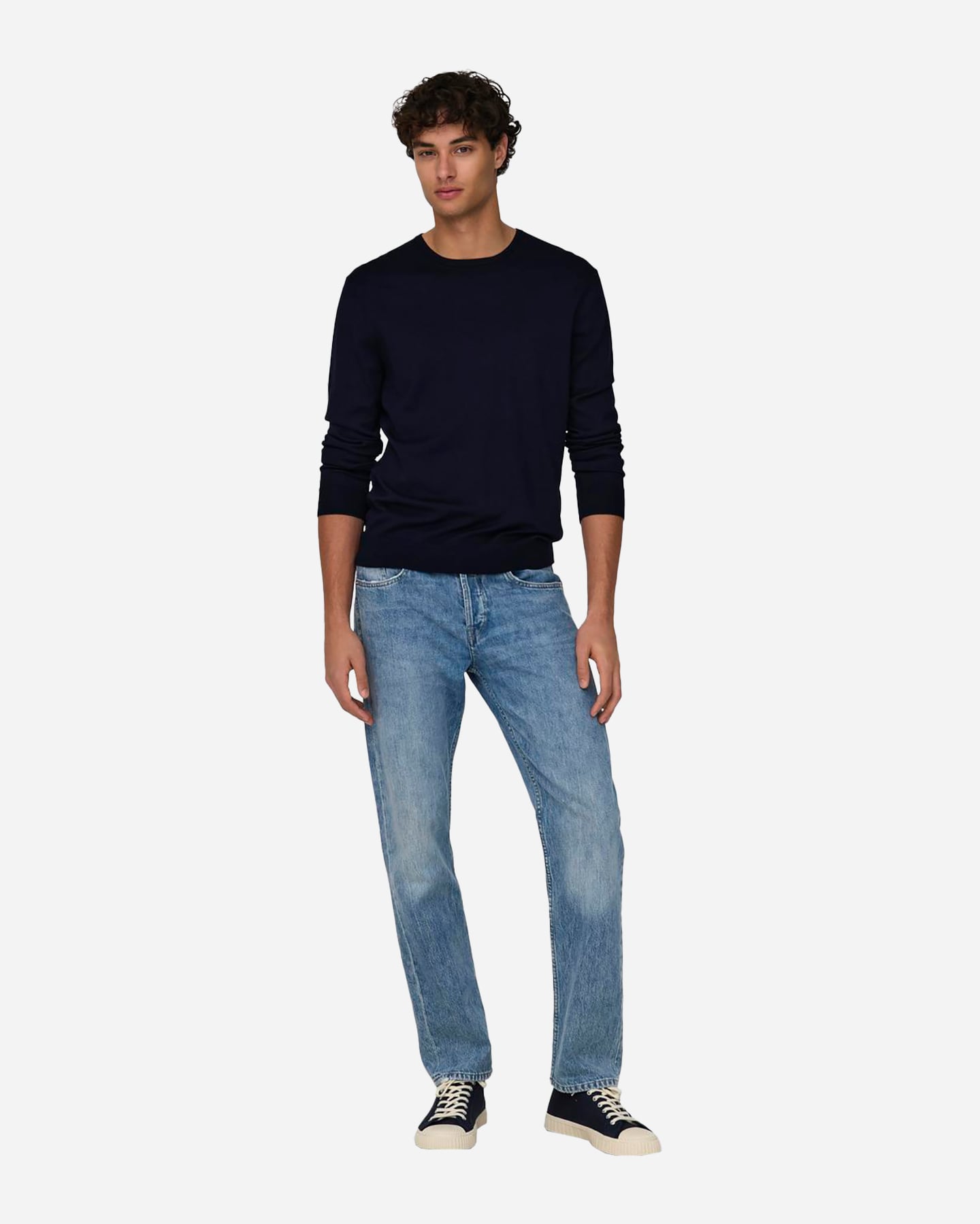 Maglione ONLY & SONS WYLER M - Blu - 3 | Cisalfa Sport
