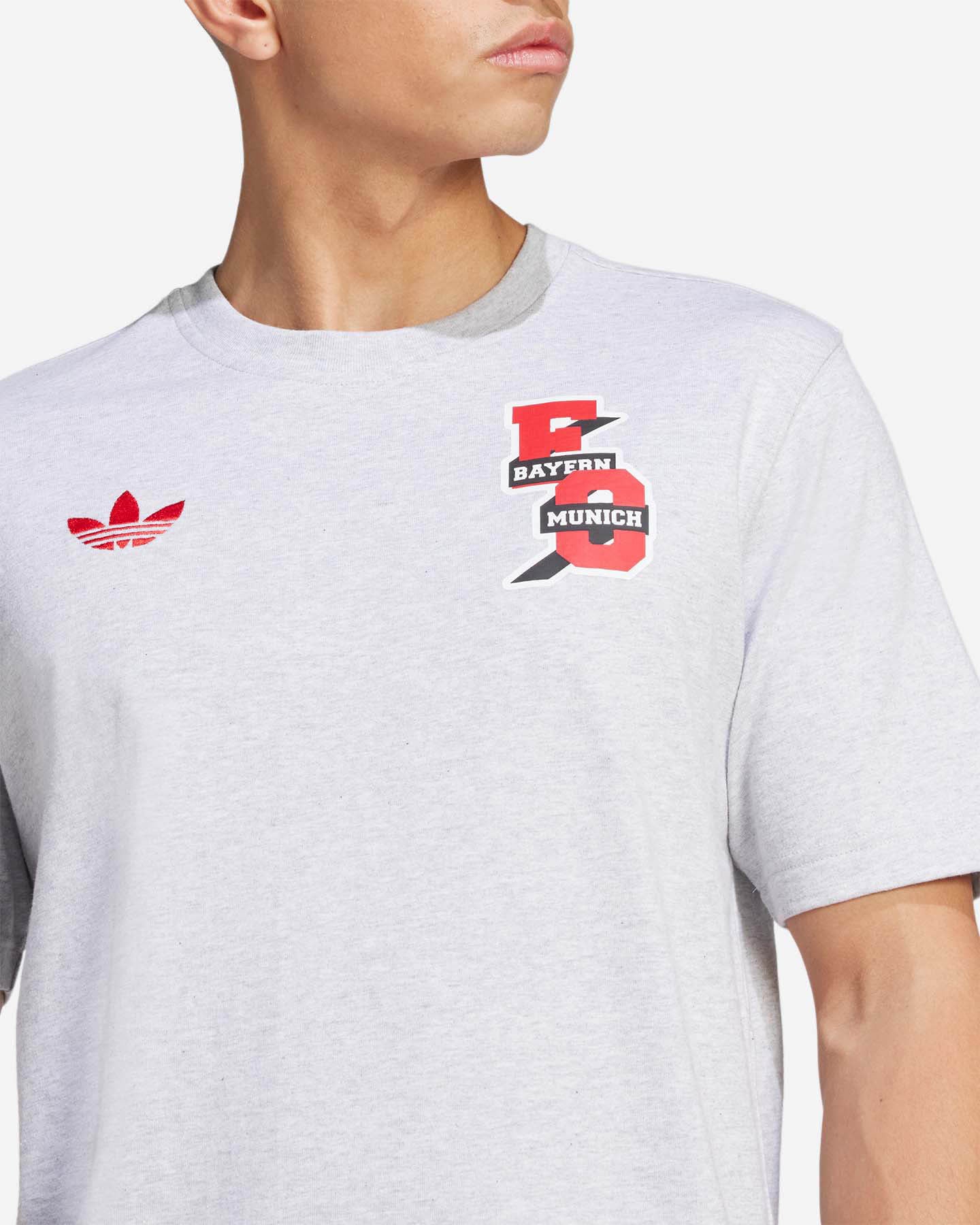 Abbigliamento calcio ufficiale ADIDAS BAYERN MONACO OG VRCT M - Grigio - 4 | Cisalfa Sport