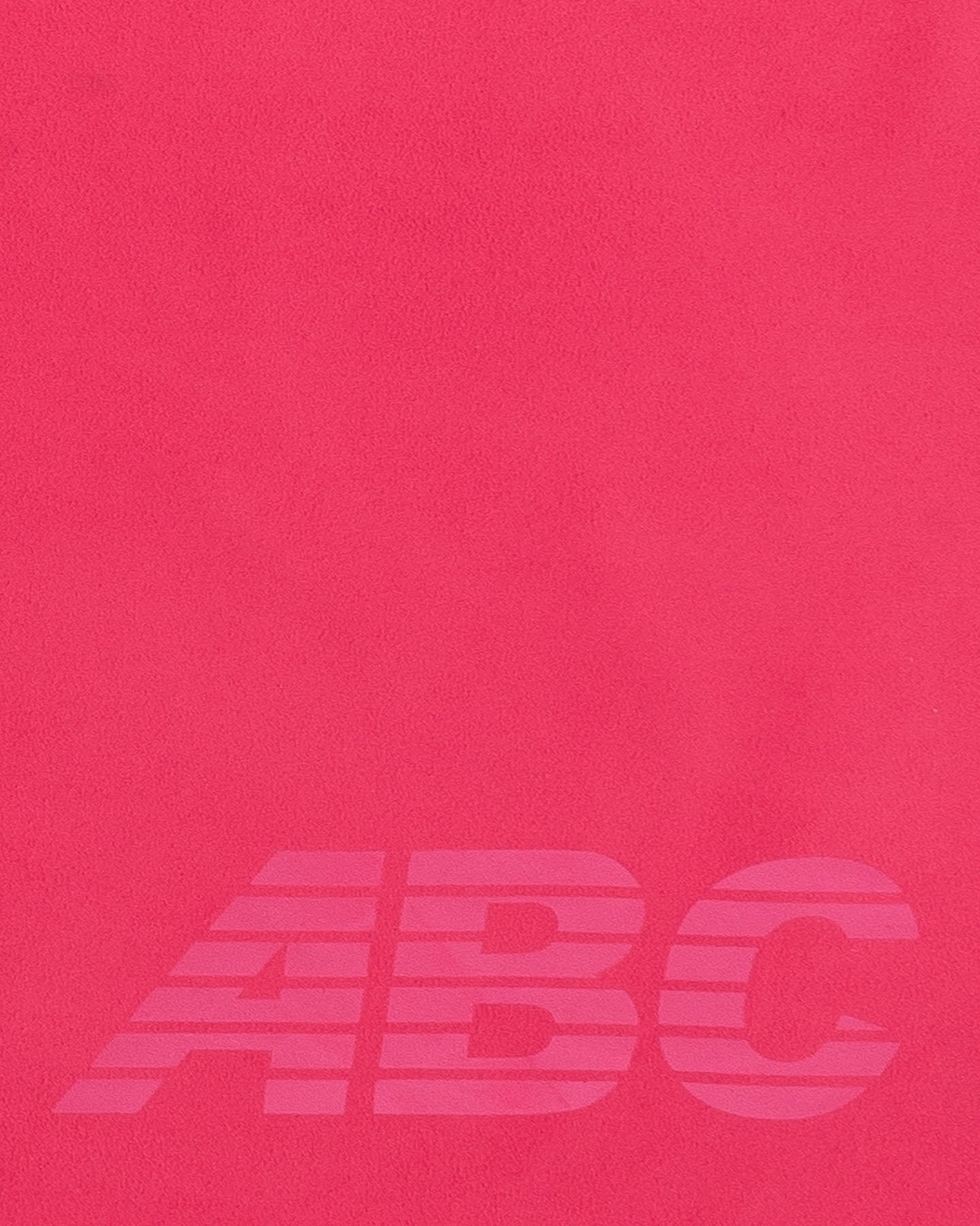 Telo ABC 150X100  - Rosa - 2 | Cisalfa Sport