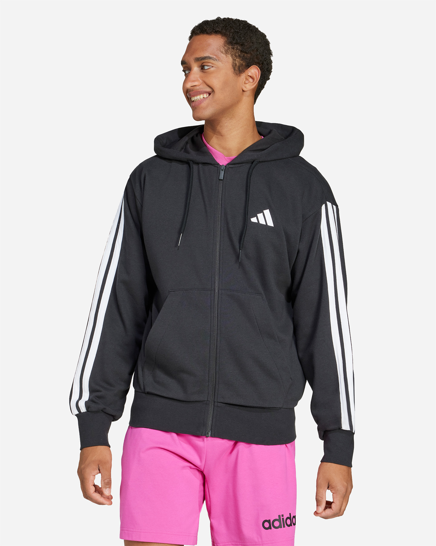 Felpa ADIDAS 3 STRIPES M - Grigio - 1 | Cisalfa Sport