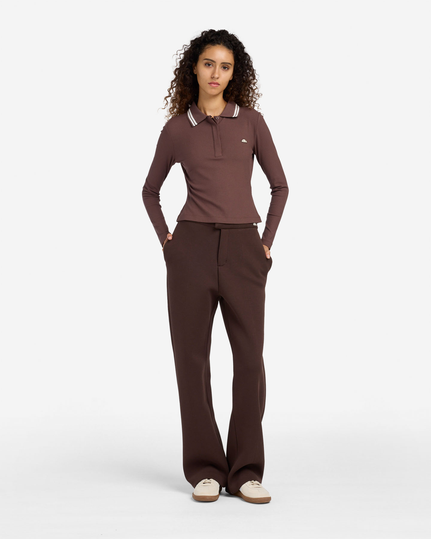 Polo ELLESSE GIOCO W - Marrone - 4 | Cisalfa Sport