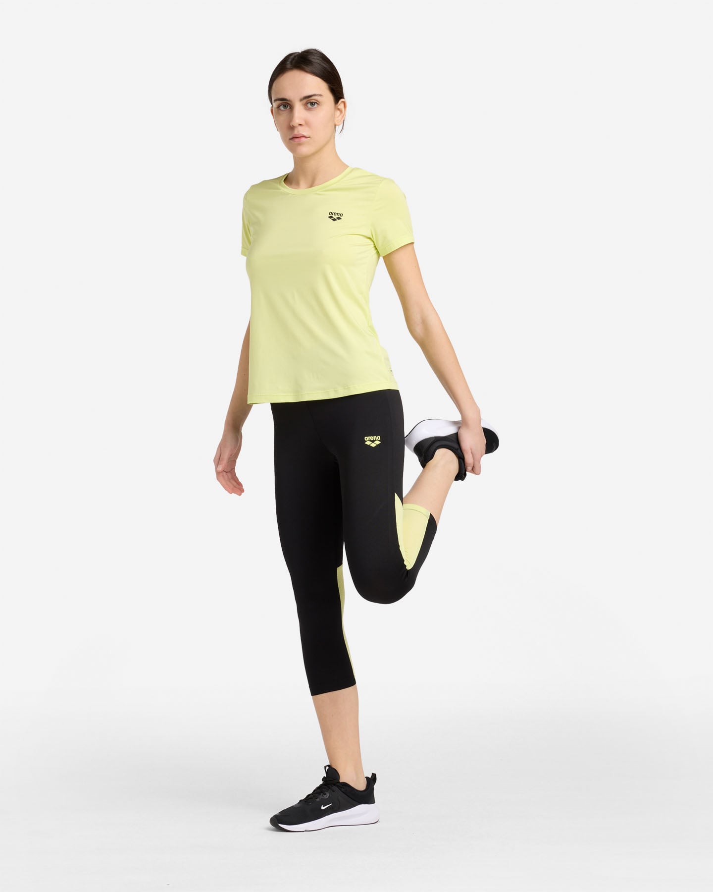 T-shirt training ARENA ESSENTIAL MOVE W - Giallo - 4 | Cisalfa Sport