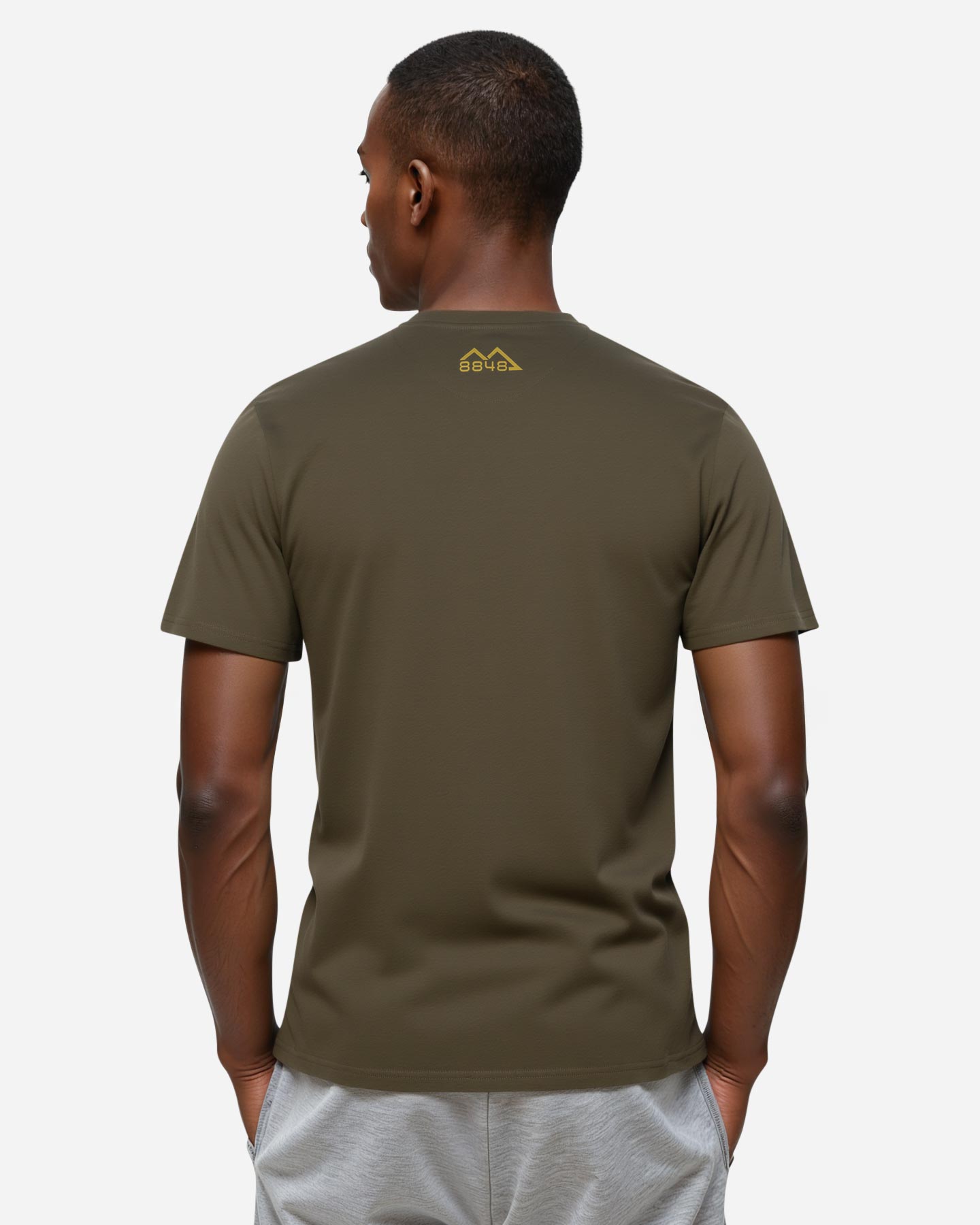 T-shirt 8848 MOUNTAIN ESSENTIAL M - Verde - 4 | Cisalfa Sport