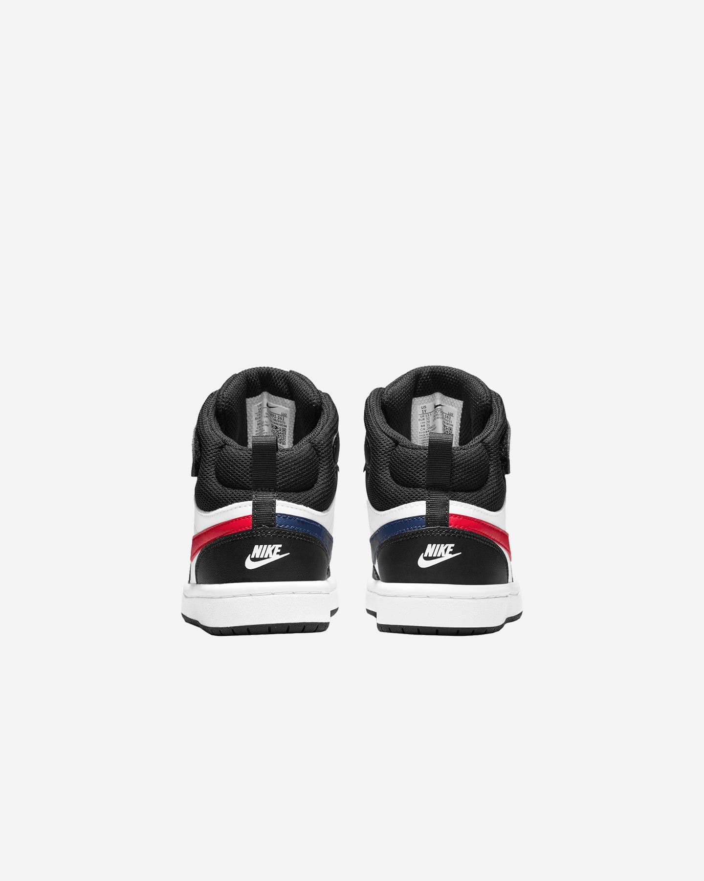 Scarpe sneakers NIKE COURT BOROUGH MID 2 PS JR - Bianco - 4 | Cisalfa Sport