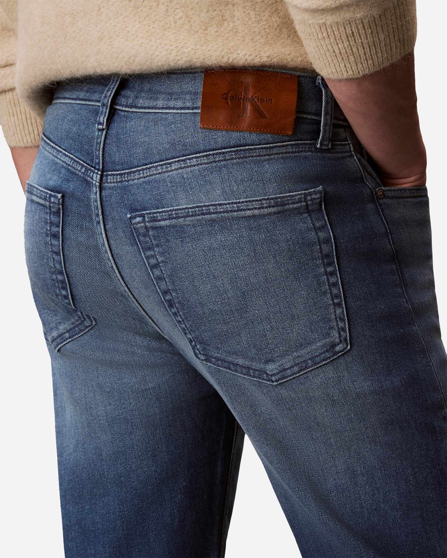 Jeans CALVIN KLEIN JEANS JSTANDARD M - Blu - 5 | Cisalfa Sport