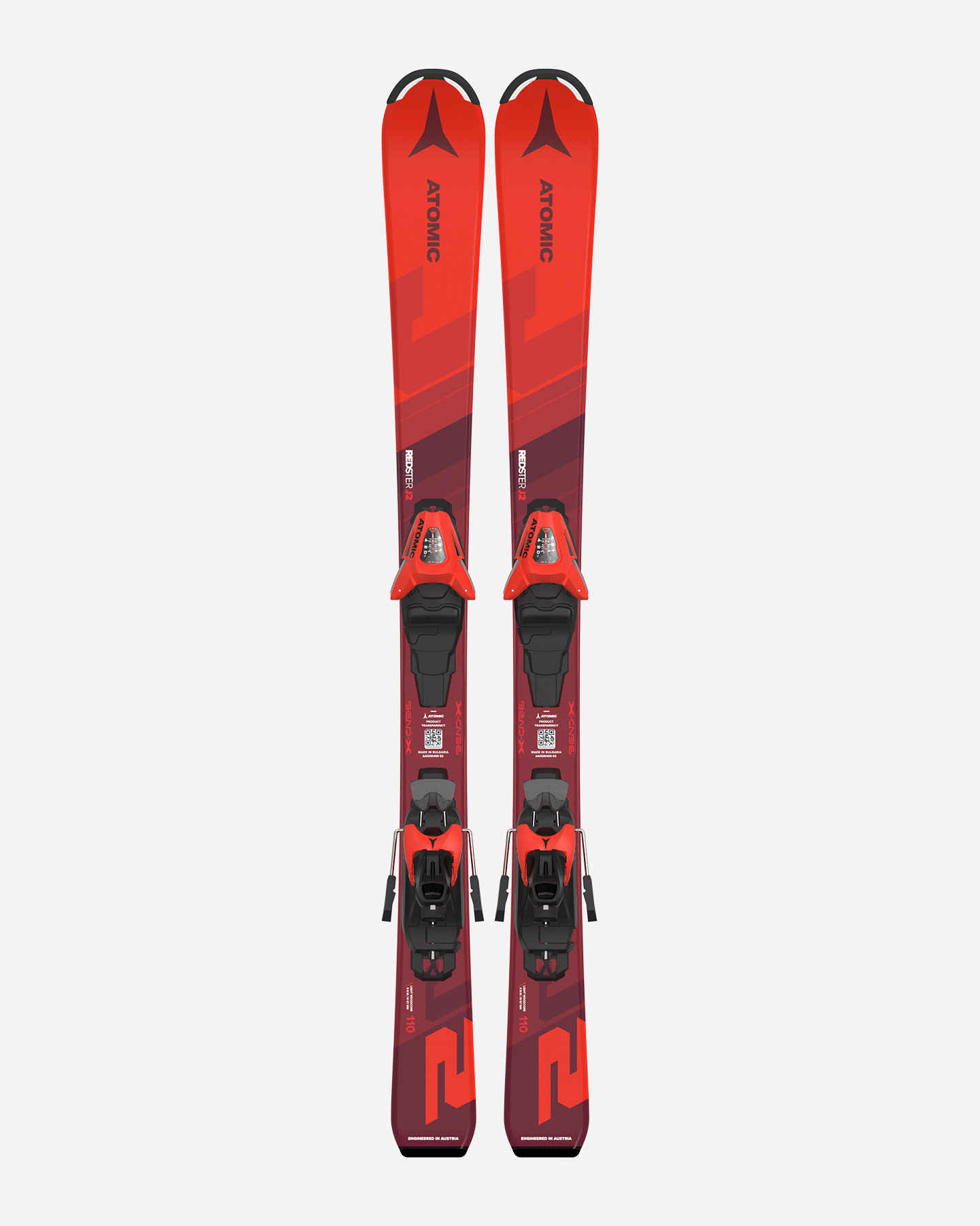 Sci ATOMIC REDSTER JR J2 100-120 + C 5 GW JR  - Rosso - 1 | Cisalfa Sport