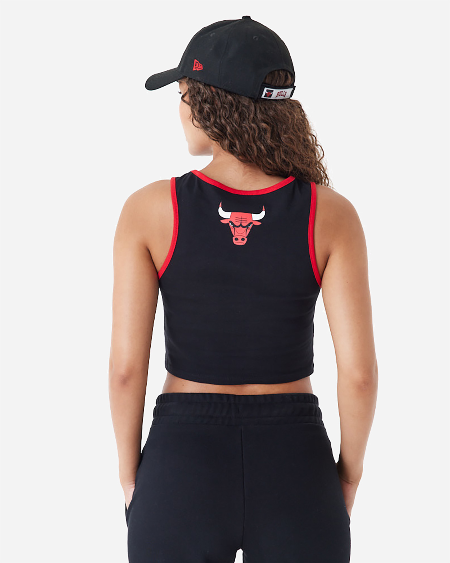 Canotta NEW ERA CROP CHICAGO BULLS W - Nero - 1 | Cisalfa Sport