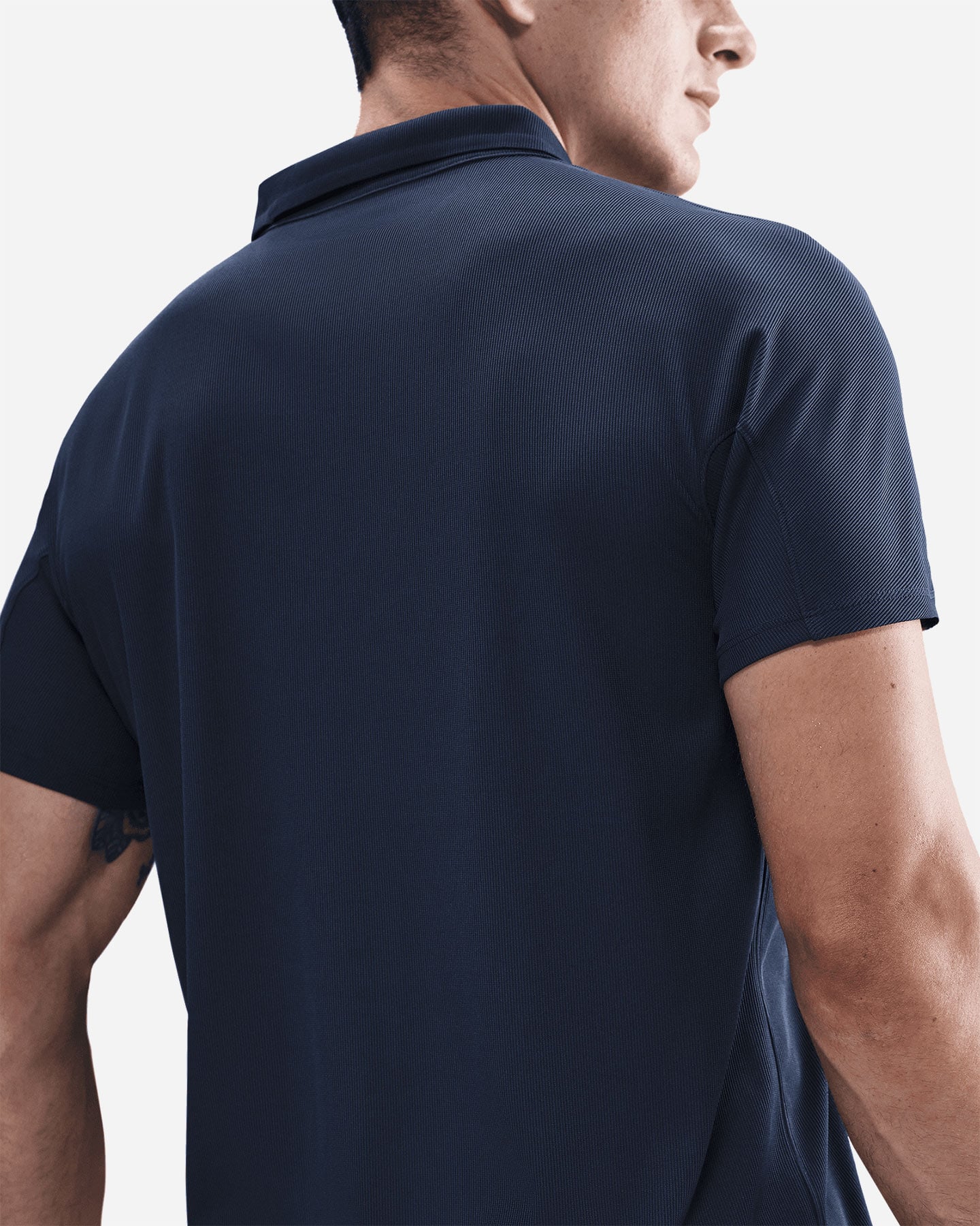 T-shirt tennis NIKE JANNIK M - Blu Navy - 5 | Cisalfa Sport