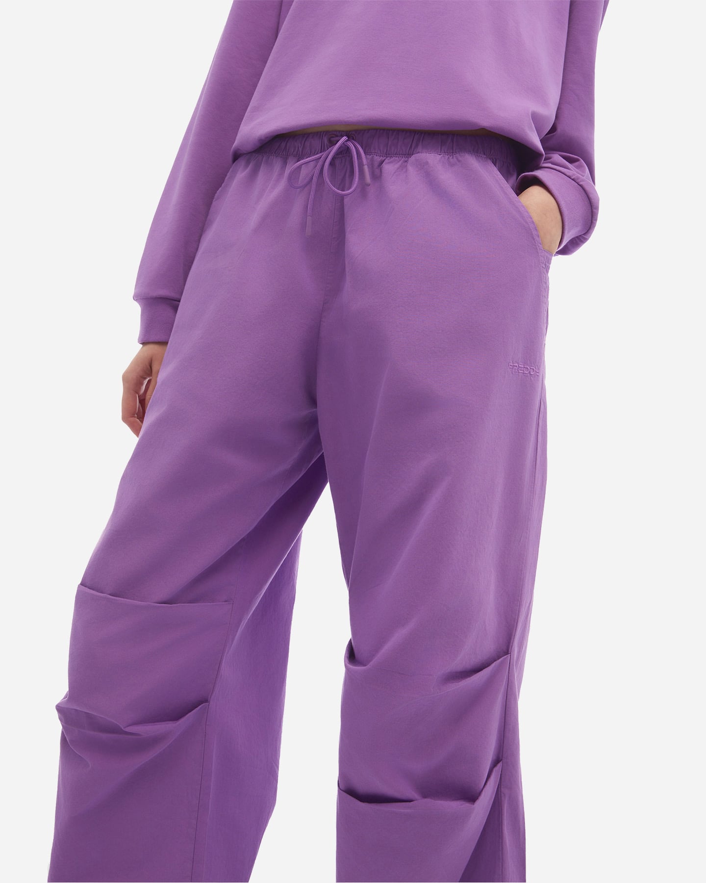 Pantalone FREDDY CARGO W - Viola - 2 | Cisalfa Sport