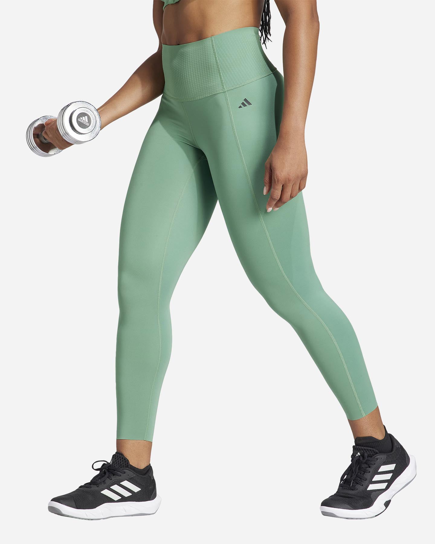 Leggings ADIDAS YOGA SMALL LOGO W - Verde - 1 | Cisalfa Sport