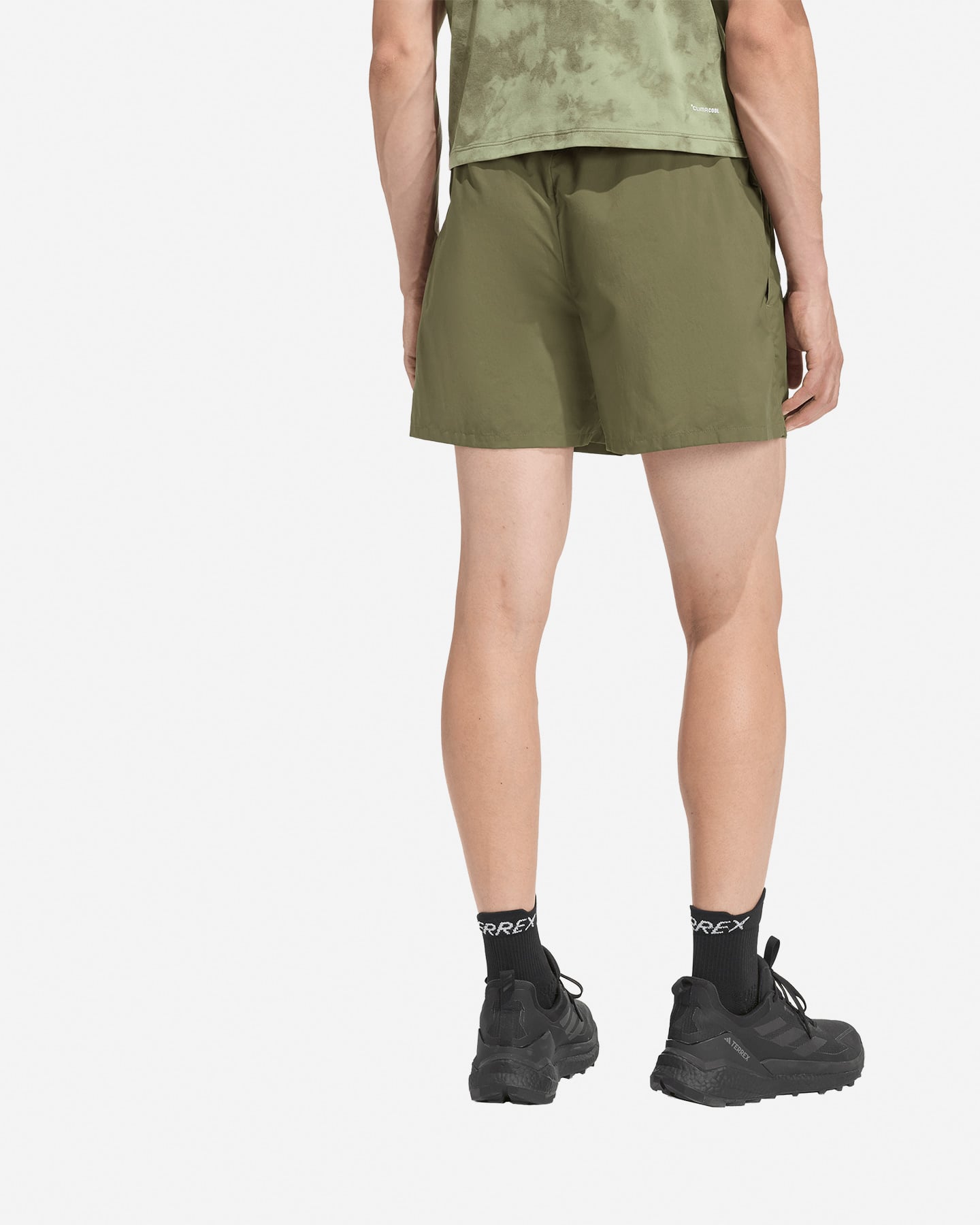 Pantaloncini ADIDAS TERREX MULTI M - Verde - 2 | Cisalfa Sport