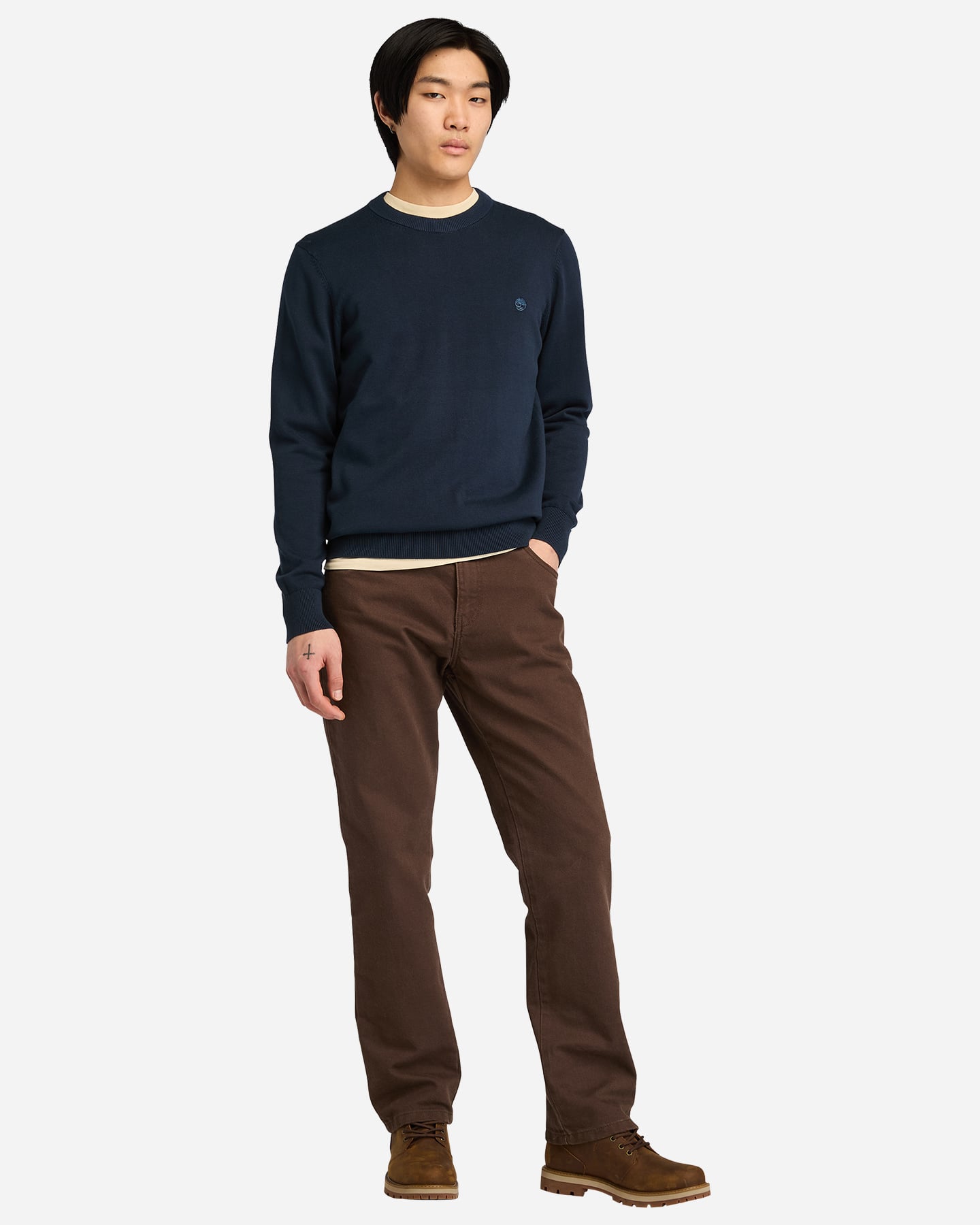 Maglione TIMBERLAND WILLIAMS RIVER M - Blu Navy - 3 | Cisalfa Sport