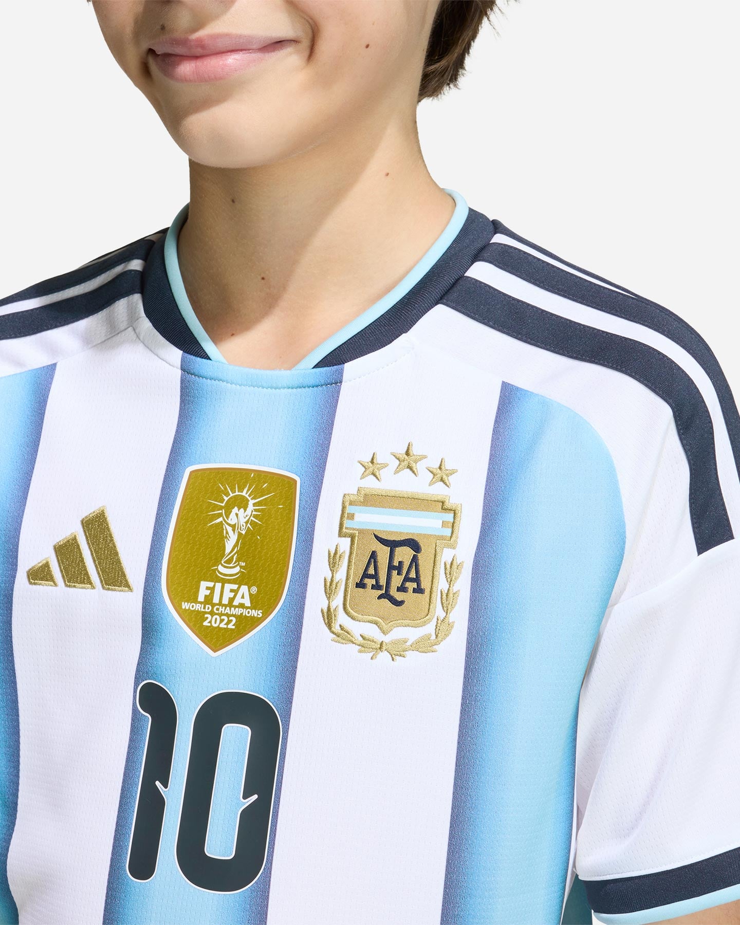 Maglia calcio ufficiale ADIDAS ARGENTINA MESSI HOME JR - Color mix - 4 | Cisalfa Sport