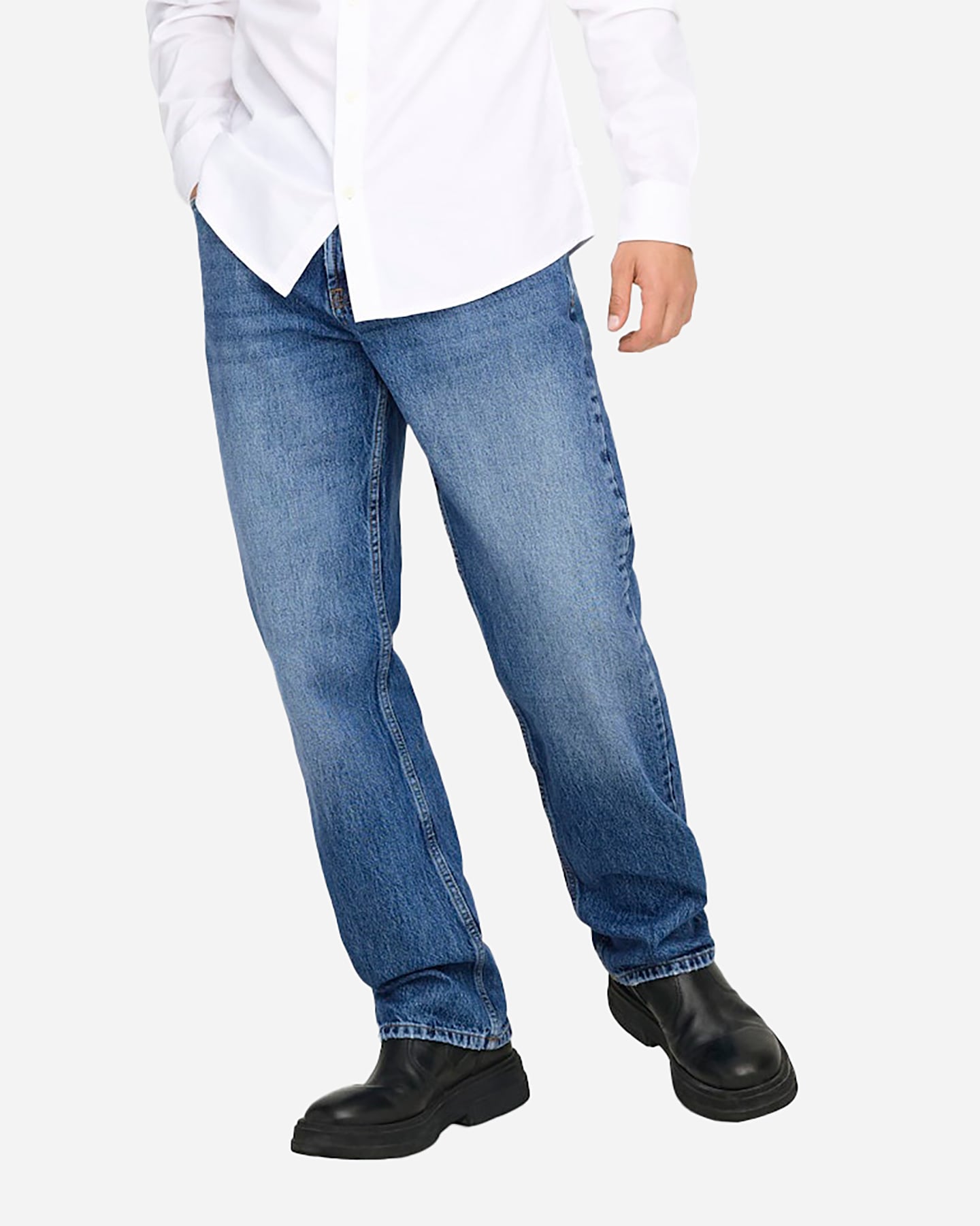 Jeans ONLY & SONS EDGE STRAIGHT FIT L32 M - Denim - 2 | Cisalfa Sport