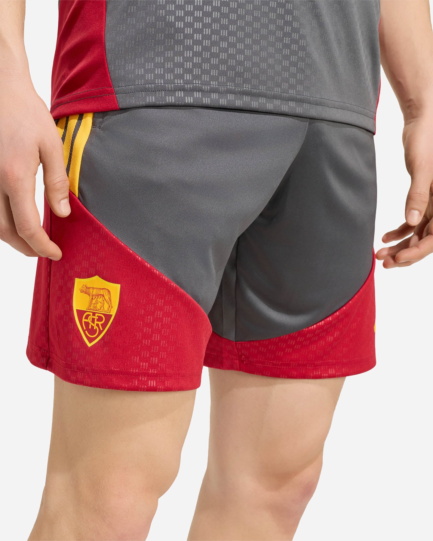 Abbigliamento calcio ufficiale ADIDAS AS ROMA TIRO26 COMPETITION TRAINING 26-27 M - 4 | Cisalfa Sport