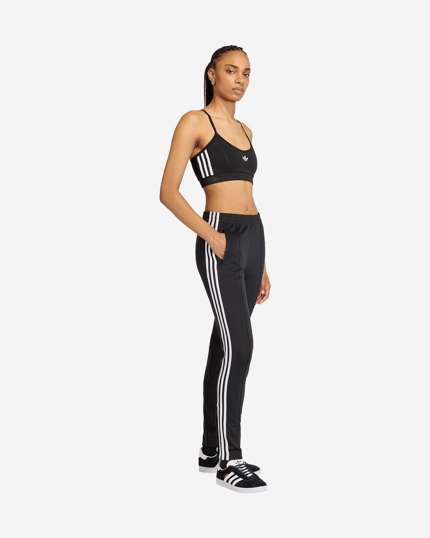 Canotta ADIDAS 3STRIPES W - Nero - 3 | Cisalfa Sport