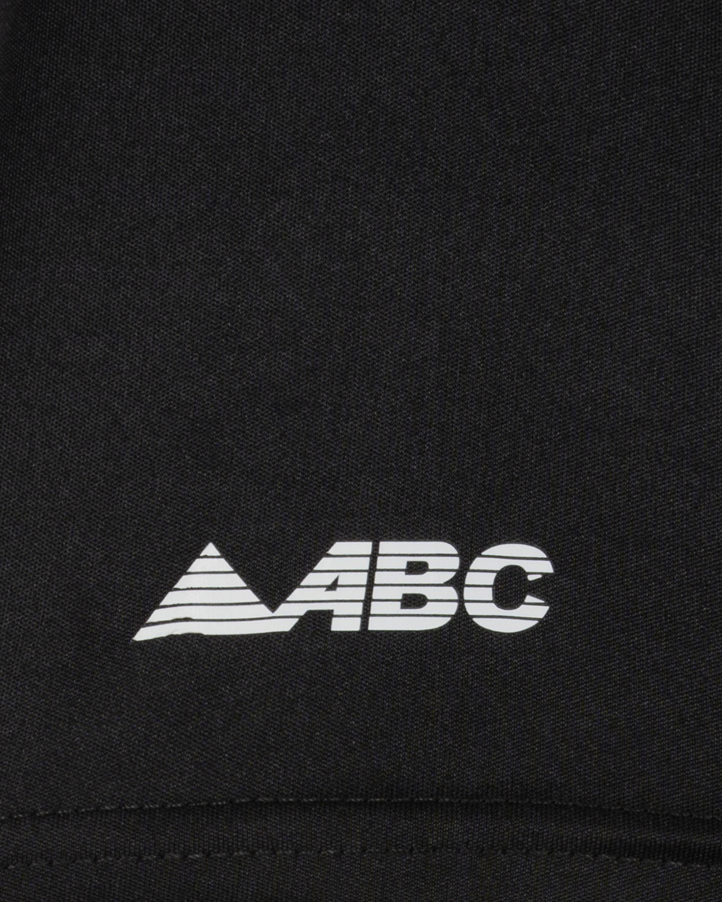 T-shirt tennis ABC ESSENTIAL M - Nero - 4 | Cisalfa Sport