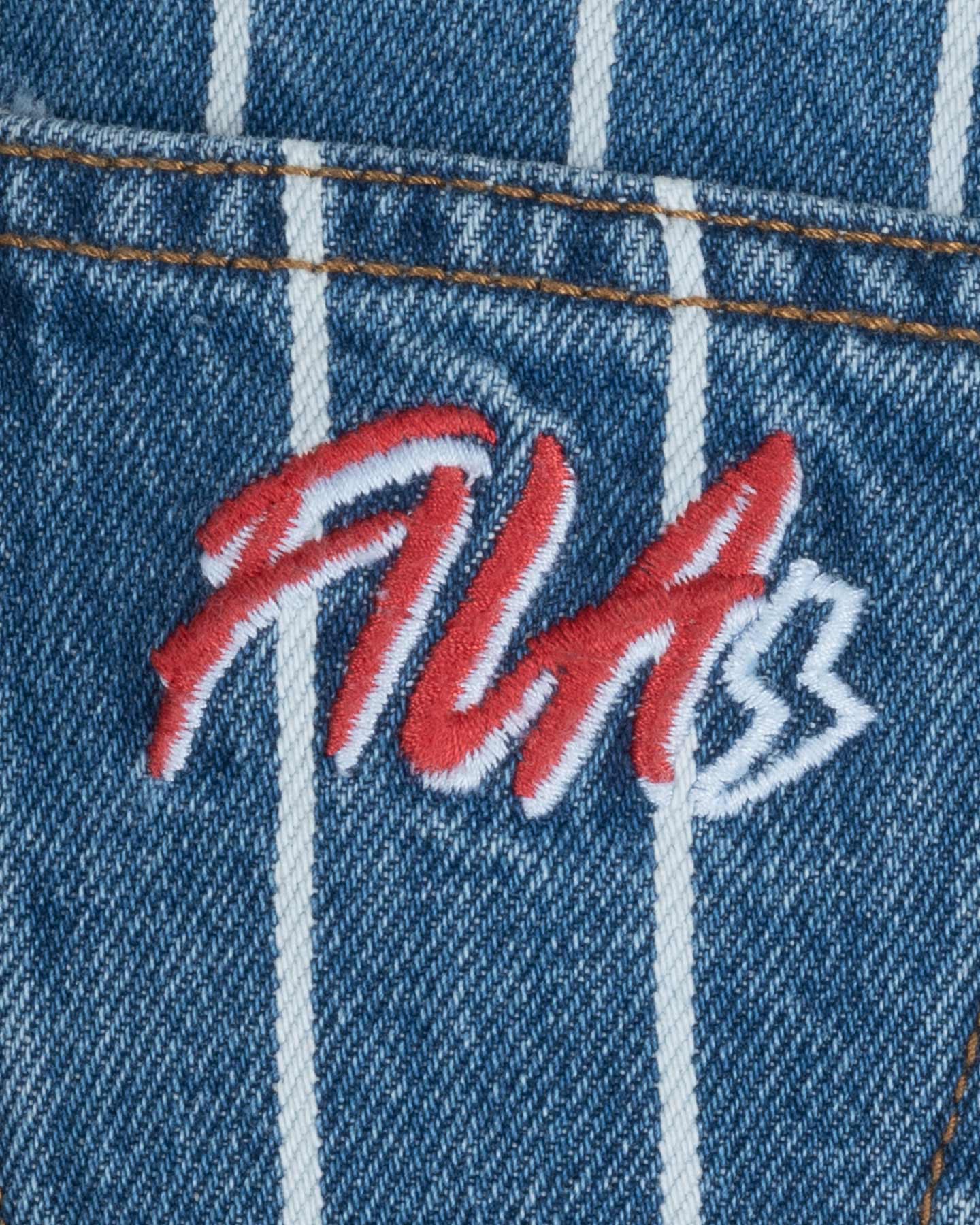 Bermuda FILA STRIPE DENIM JR - Blu - 2 | Cisalfa Sport