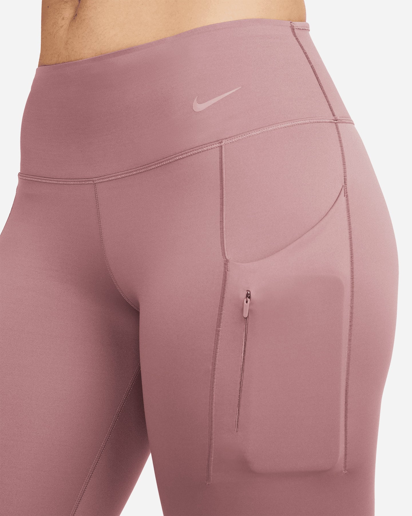 Leggings NIKE GO 7/8 W - Marrone - 2 | Cisalfa Sport