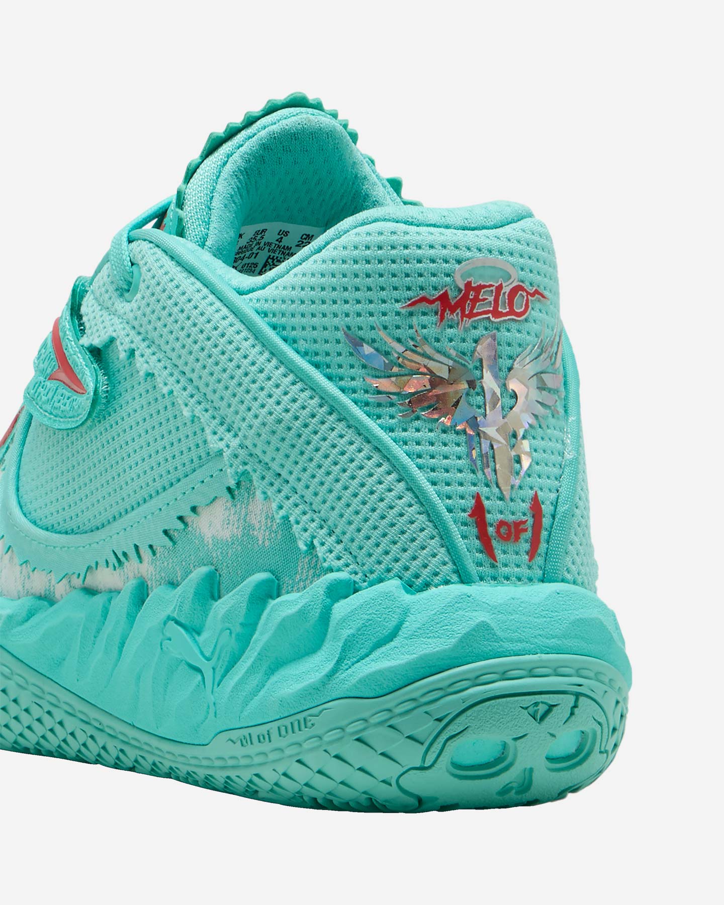 Scarpe basket PUMA MB5 JR - Verde - 5 | Cisalfa Sport
