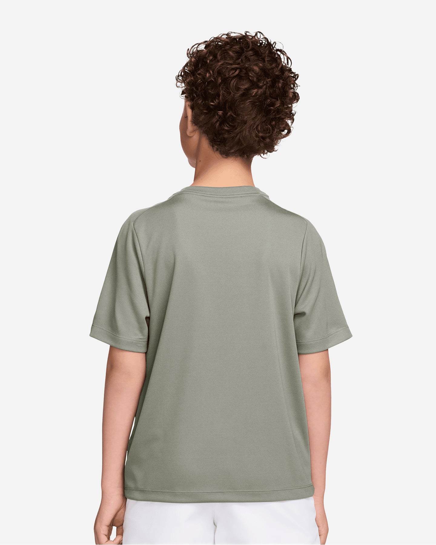 T-shirt NIKE DRIFIT SWOOSH JR - Grigio - 1 | Cisalfa Sport