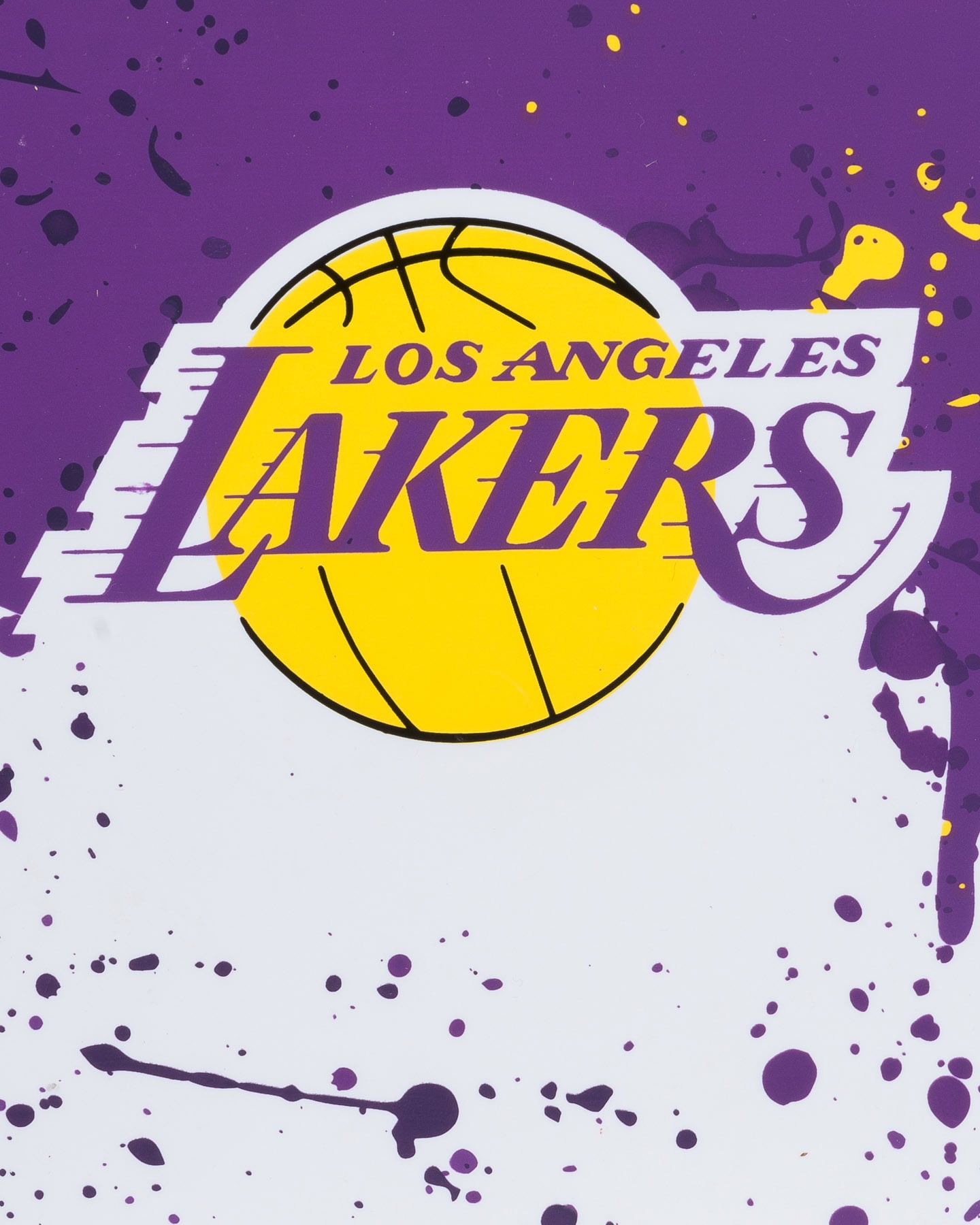 Mini canestro WILSON NBA TEAM LOS ANGELES LAKERS - Viola - 1 | Cisalfa Sport