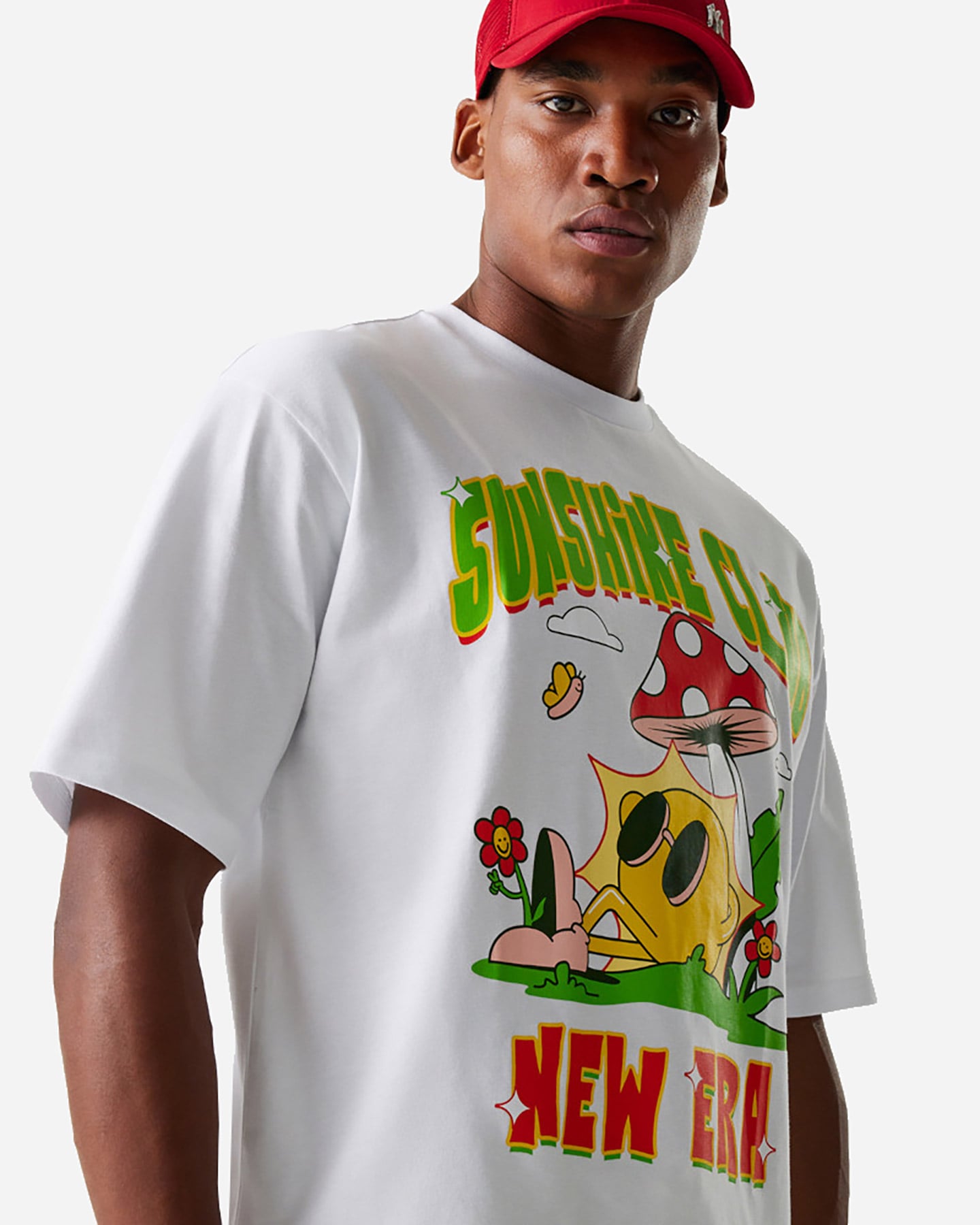 T-shirt NEW ERA OUTDOOR GRAPHIC M - Bianco - 2 | Cisalfa Sport
