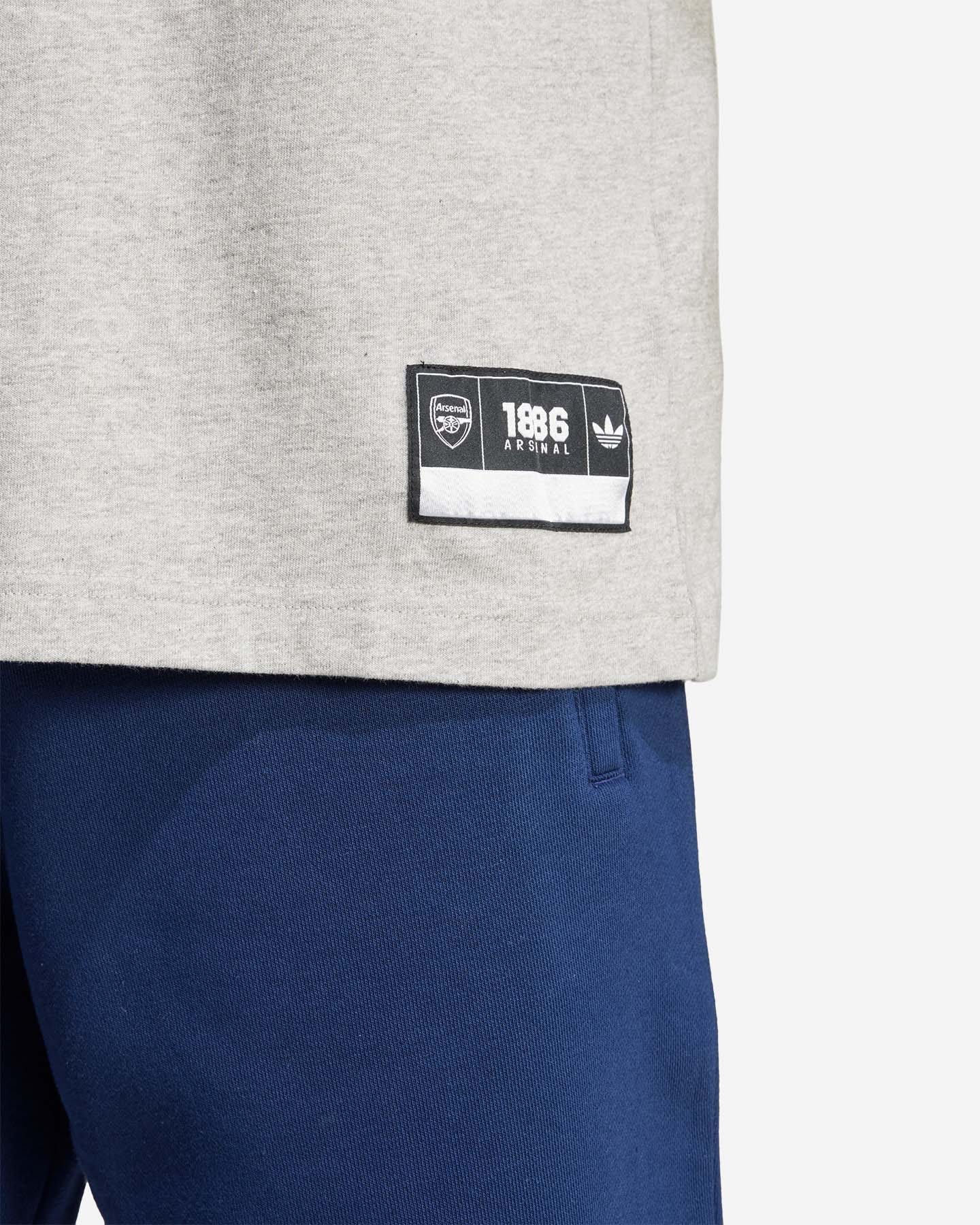 Abbigliamento calcio ufficiale ADIDAS ARSENAL OG VRCT M - Grigio - 4 | Cisalfa Sport