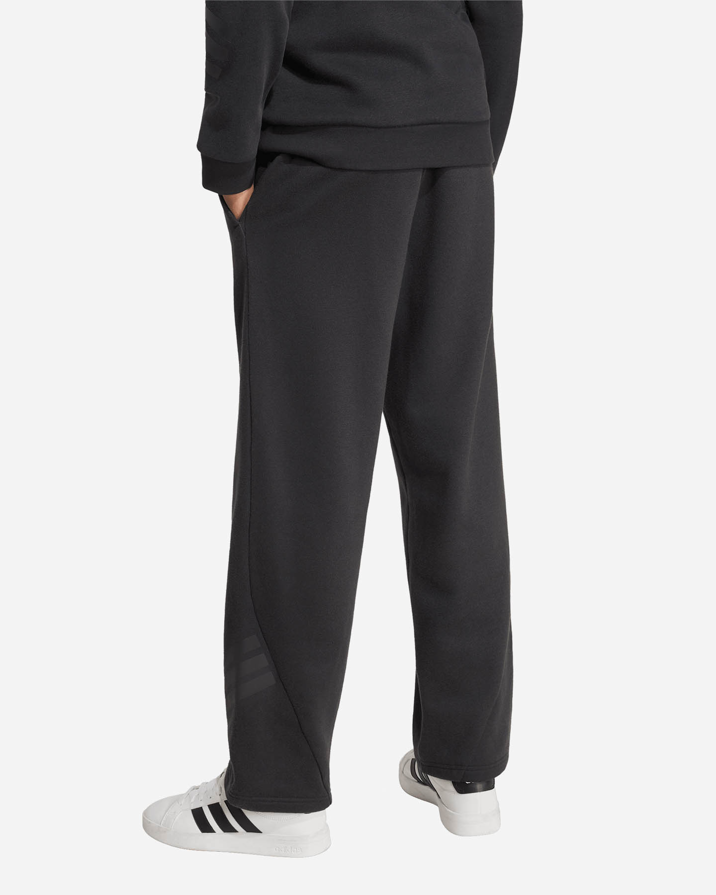 Pantalone ADIDAS FUTURE ICONS 3 STRIPES JR - Nero - 3 | Cisalfa Sport
