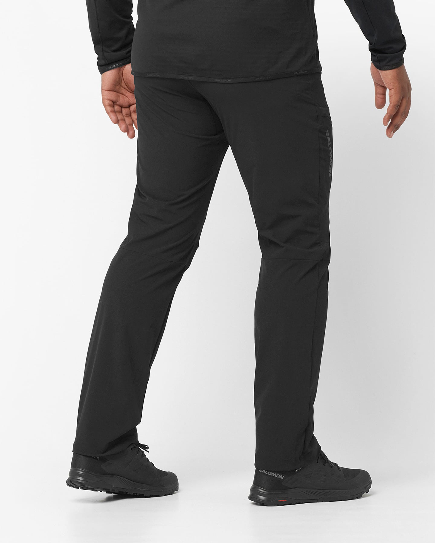 Pantalone outdoor SALOMON WAYFARER M - Nero - 2 | Cisalfa Sport
