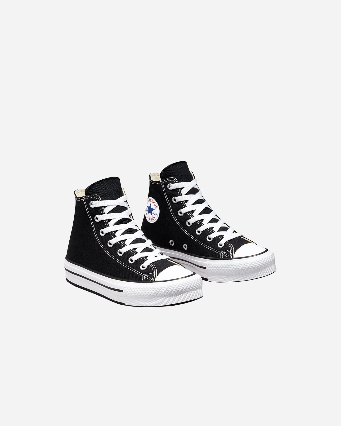 Scarpe sneakers CONVERSE CHUCK TAYLOR ALL STAR EVA LIFT PLAT GS JR - Nero - 1 | Cisalfa Sport