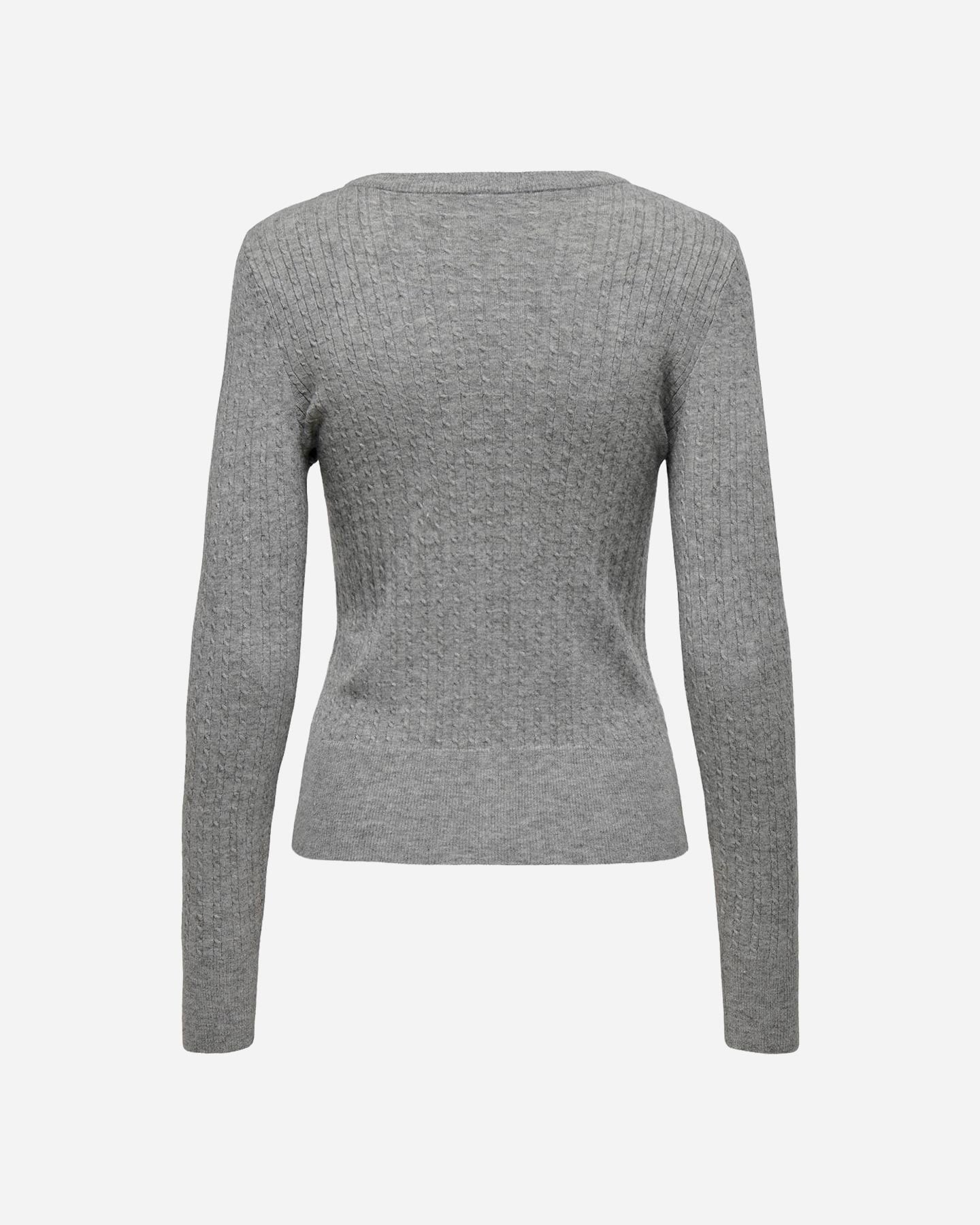 Maglione ONLY BRAIDS W - Grigio - 1 | Cisalfa Sport