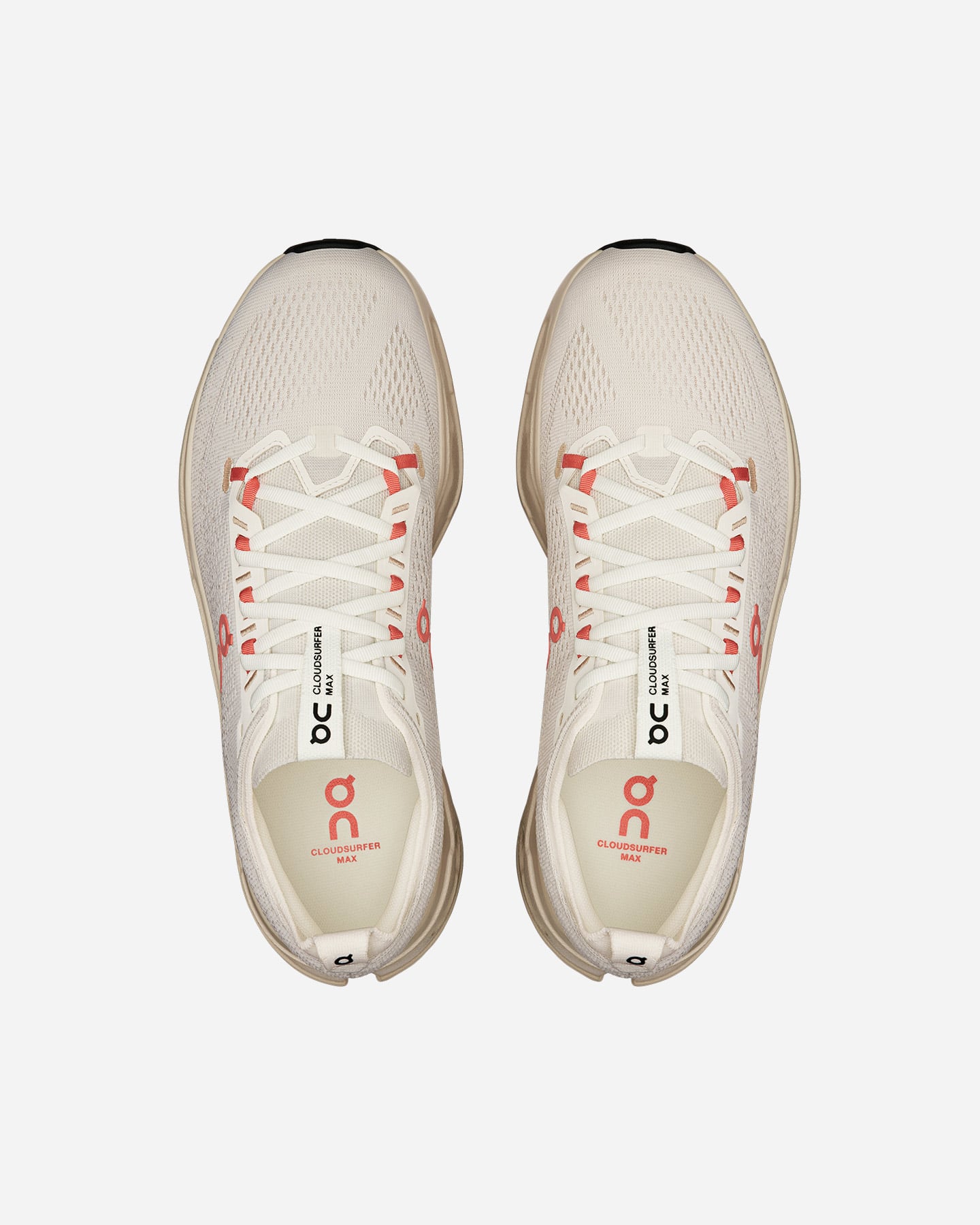 Scarpe running ON CLOUDSURFER MAX W - Beige - 3 | Cisalfa Sport