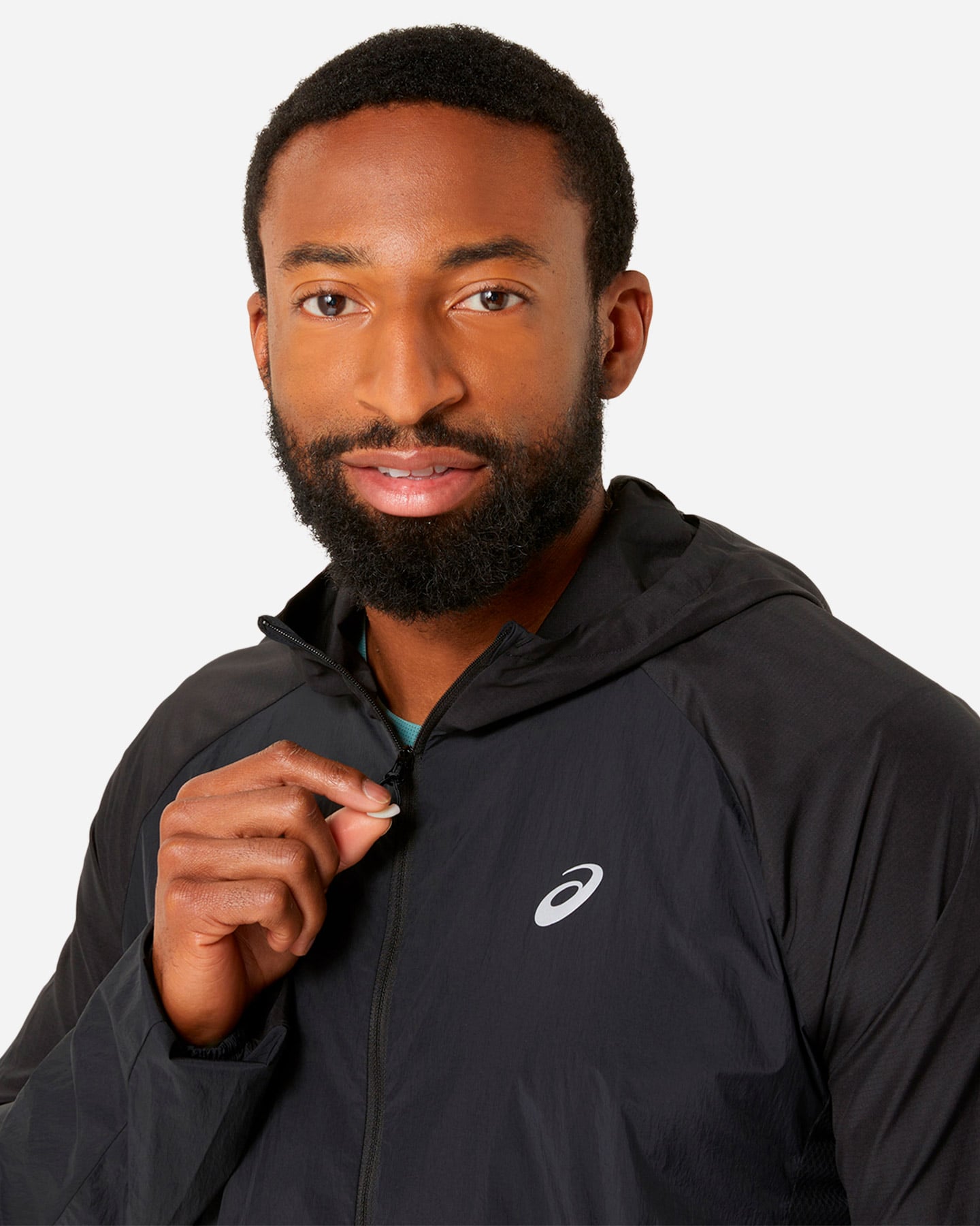 Giacca running ASICS ROAD PACKABLE M - Nero - 6 | Cisalfa Sport