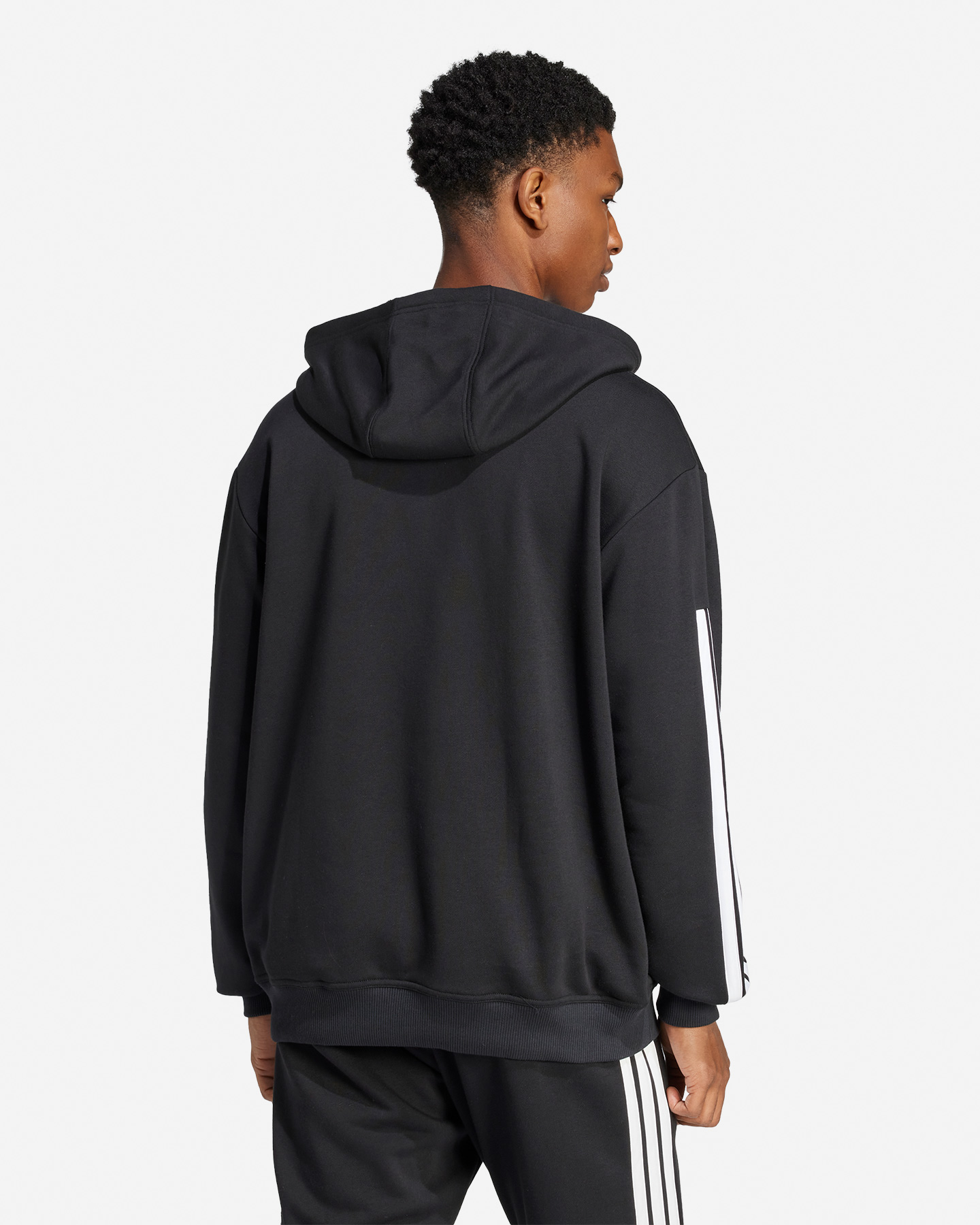 Felpa ADIDAS TIRO LOGO+3STRIPES M - Nero - 2 | Cisalfa Sport