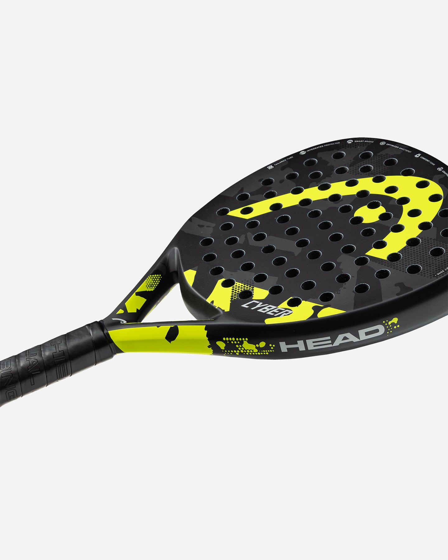 Racchetta padel principiante HEAD CYBER  - Nero - 2 | Cisalfa Sport